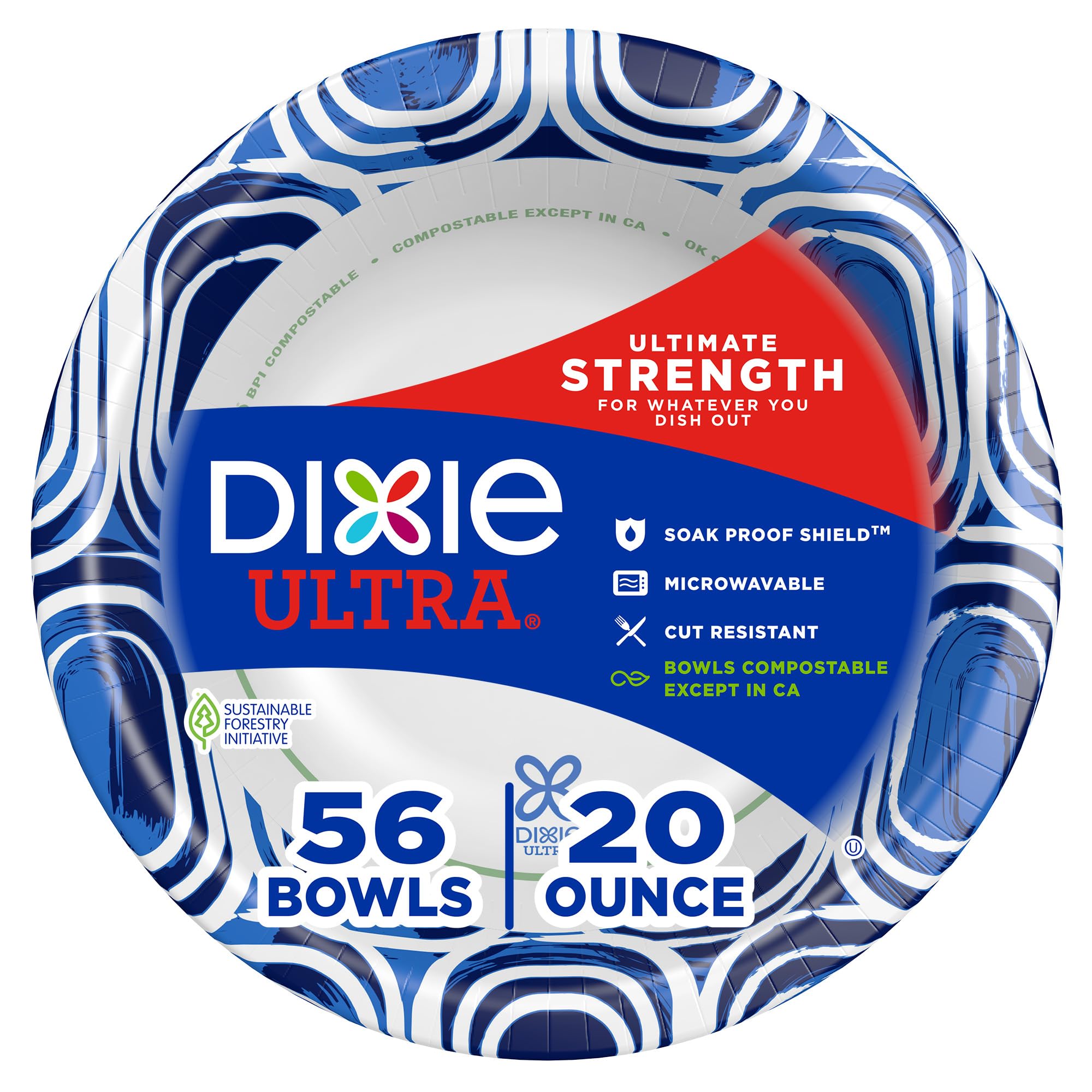 Dixie Ultra 20 oz Paper Bowls