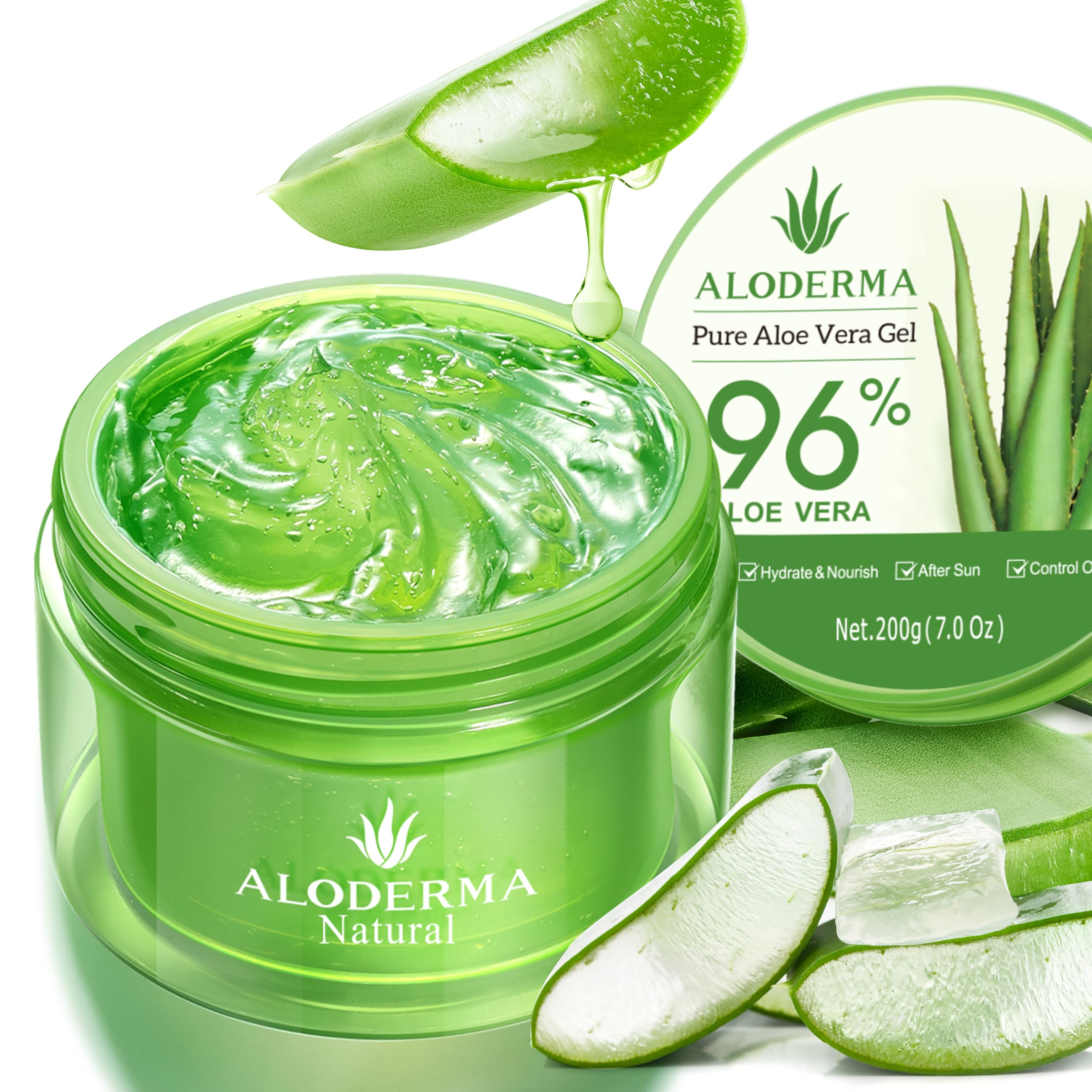 Aloderma Organic Aloe Vera Gel