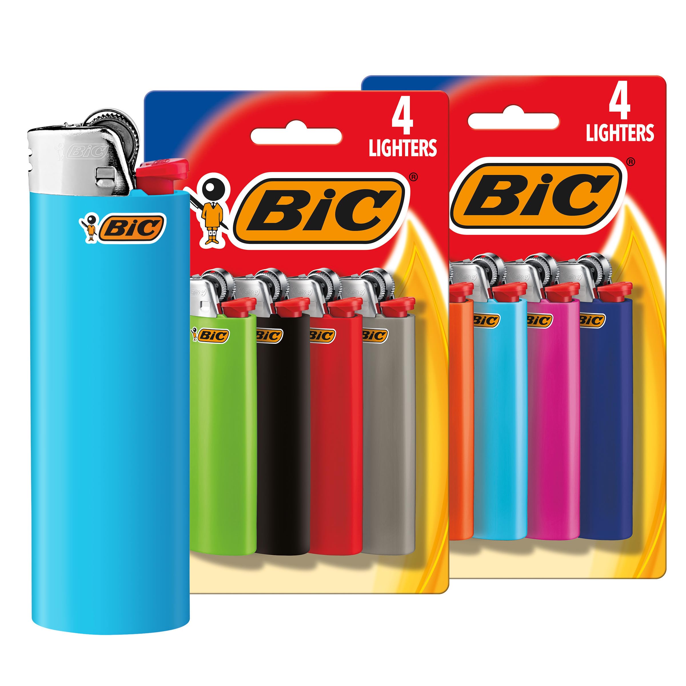 BIC Classic Maxi Pocket Lighters (8-Pack)