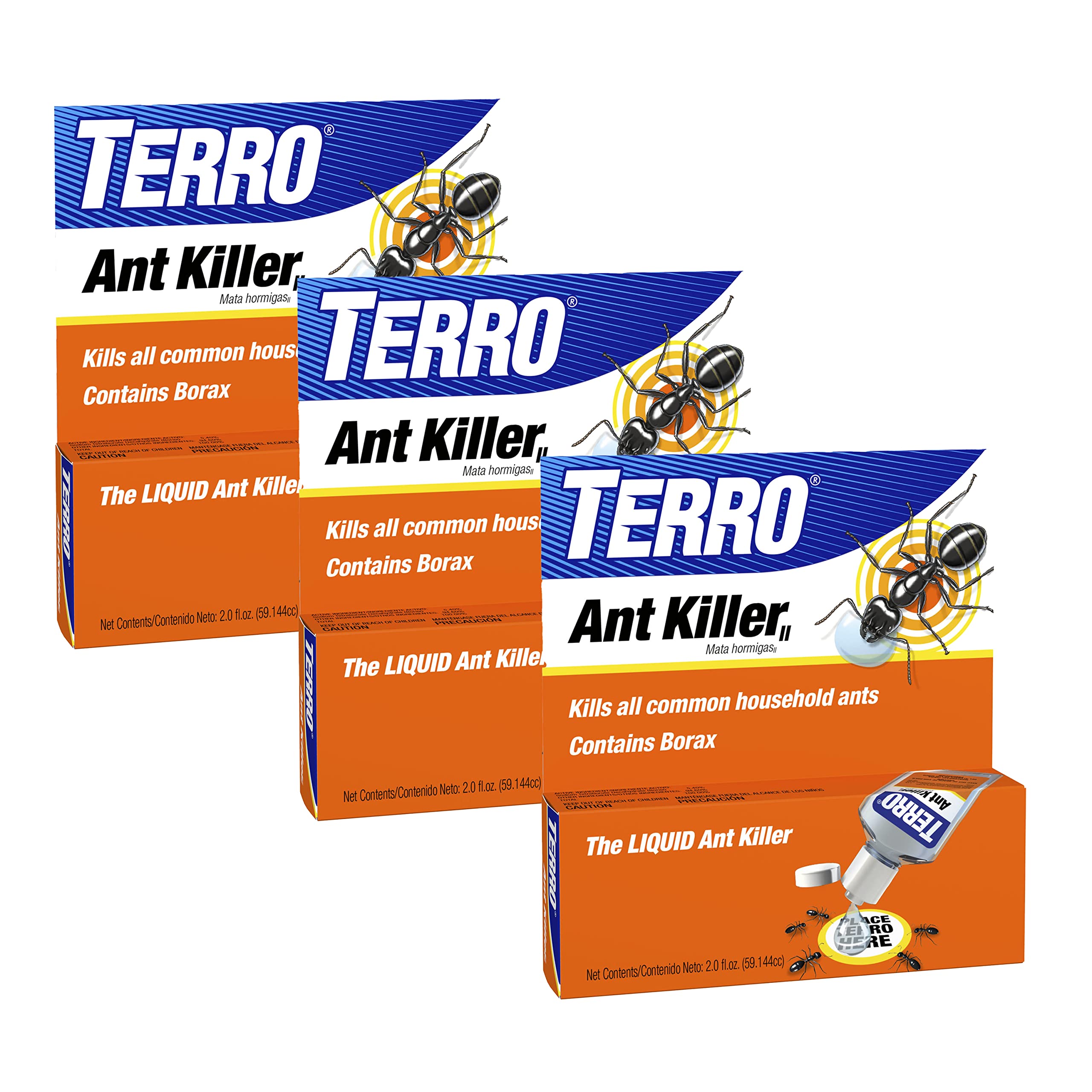 TERRO T200-3SR Liquid Ant Killer — 3 Pack Liquid Ant Baits