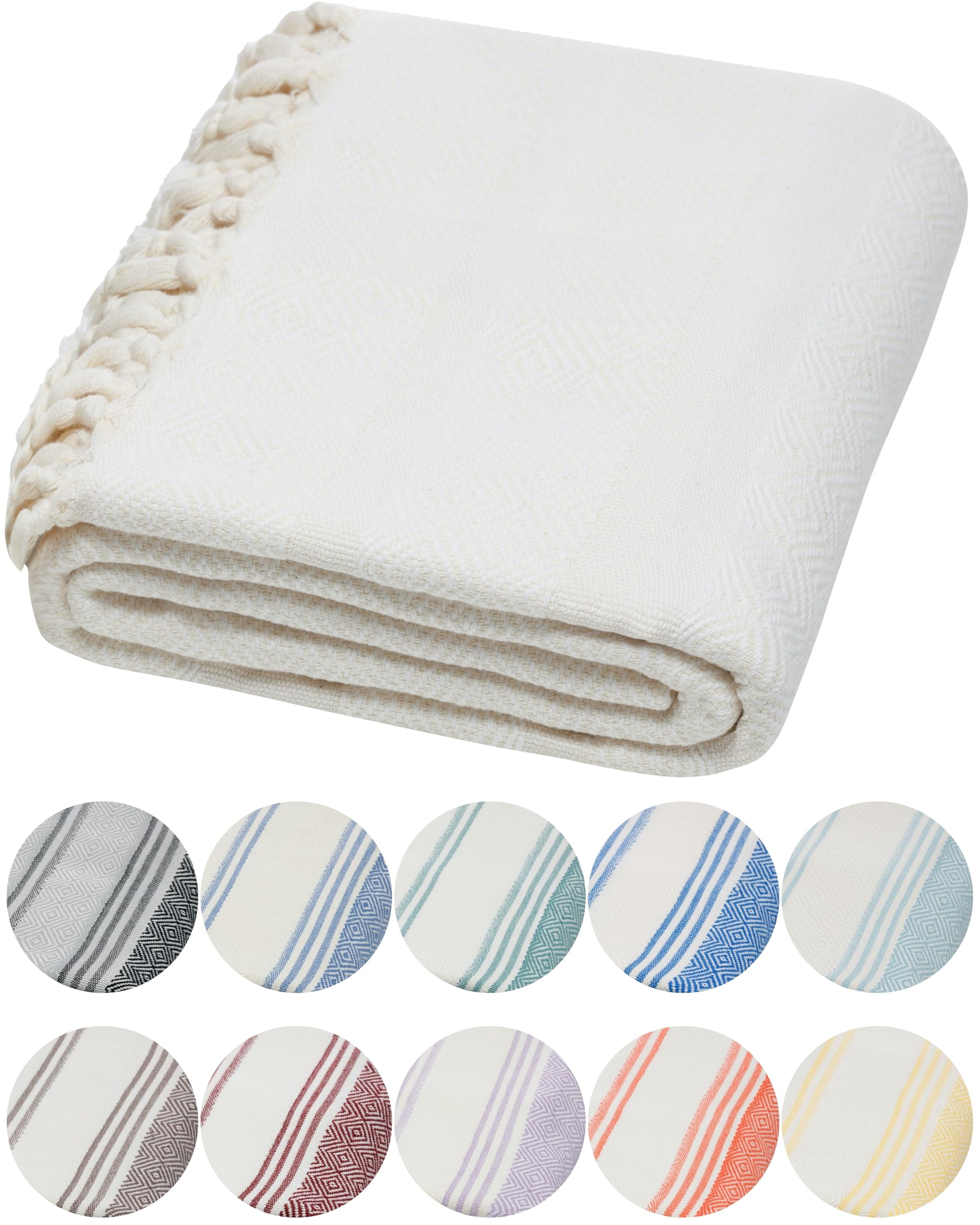 DEMMEX Organic Diamond Turkish Towel