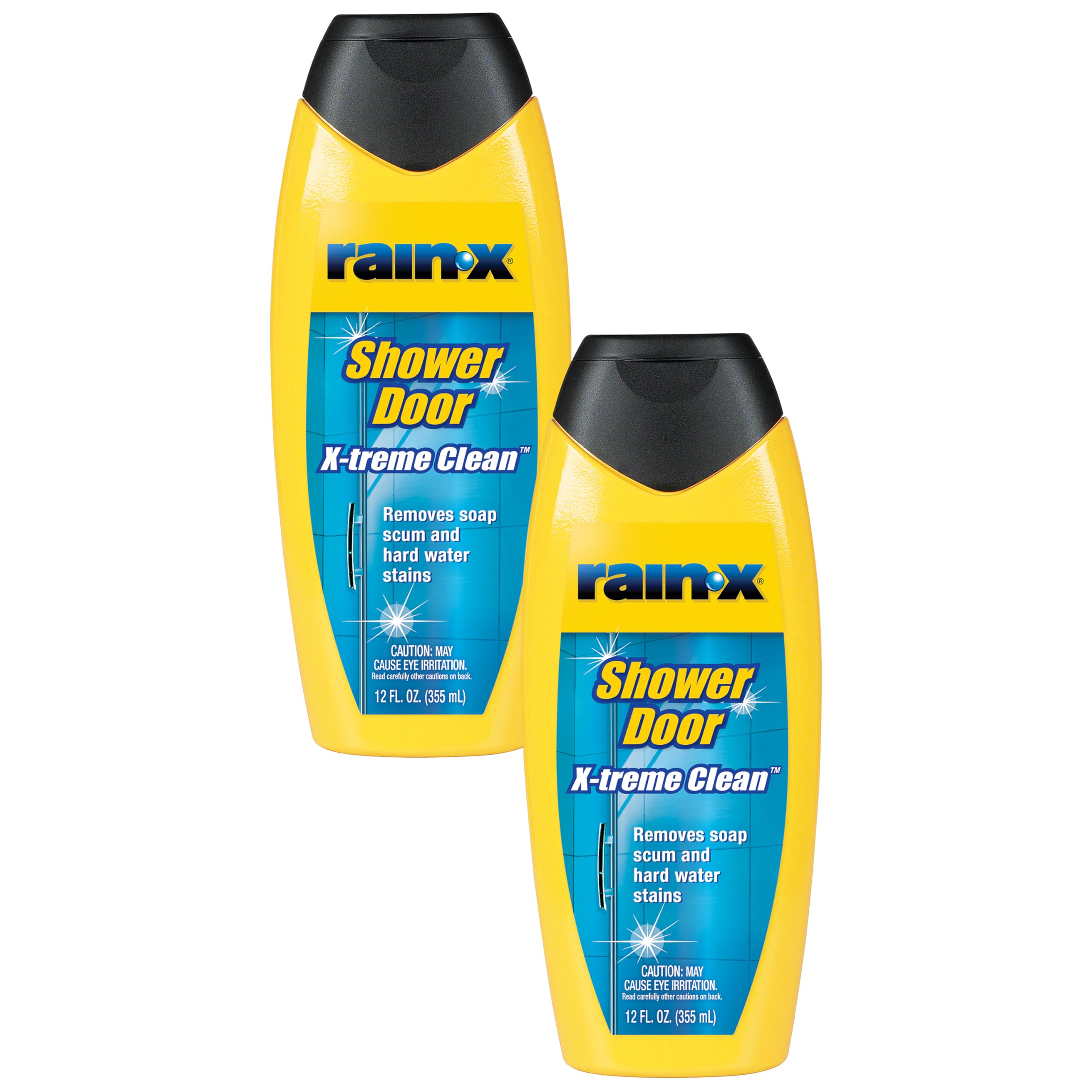 Rain-X 630544 X-Treme Clean Shower Door Cleaner, 12 Fl. Oz (Pack of 2)