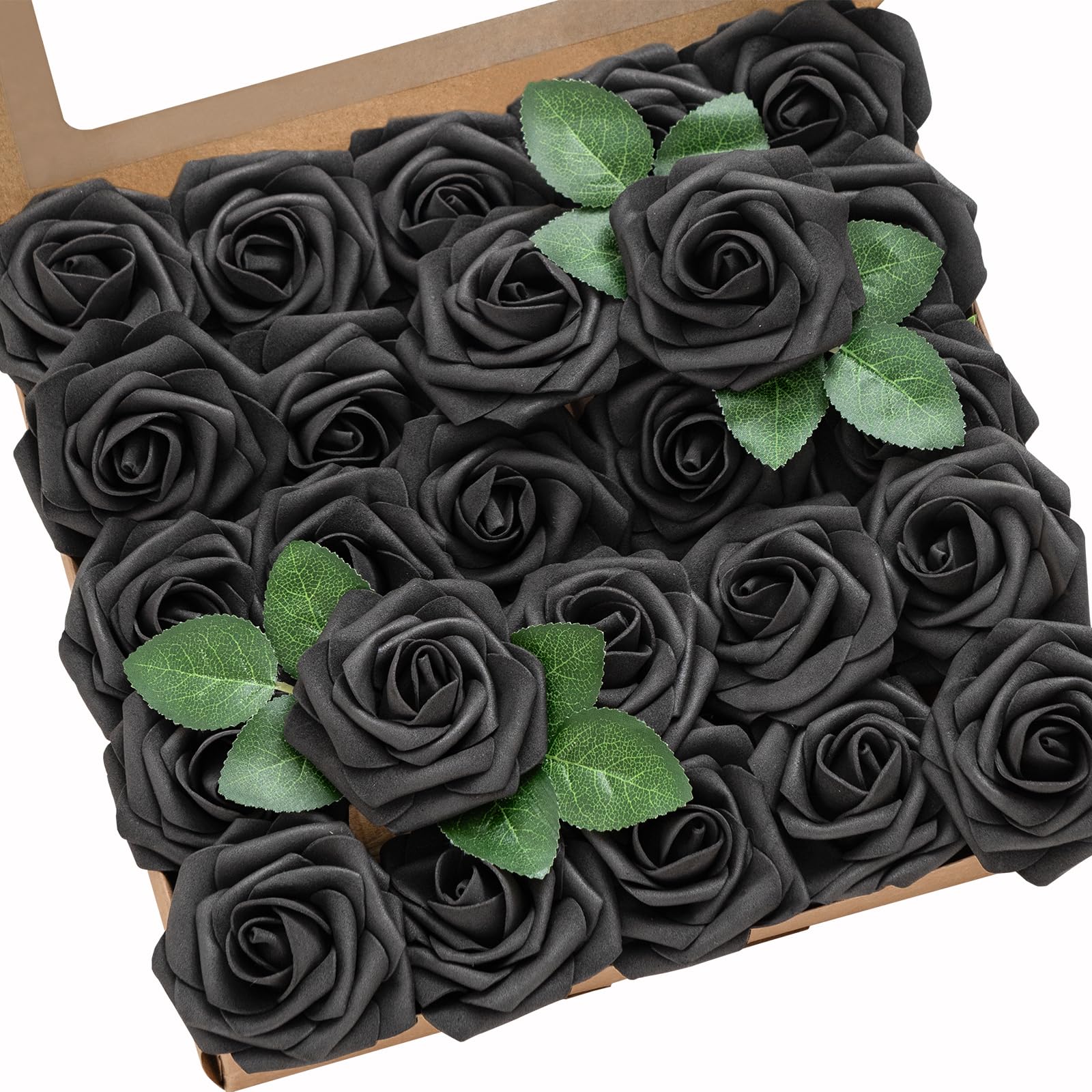 Ling's moment Black Foam Roses