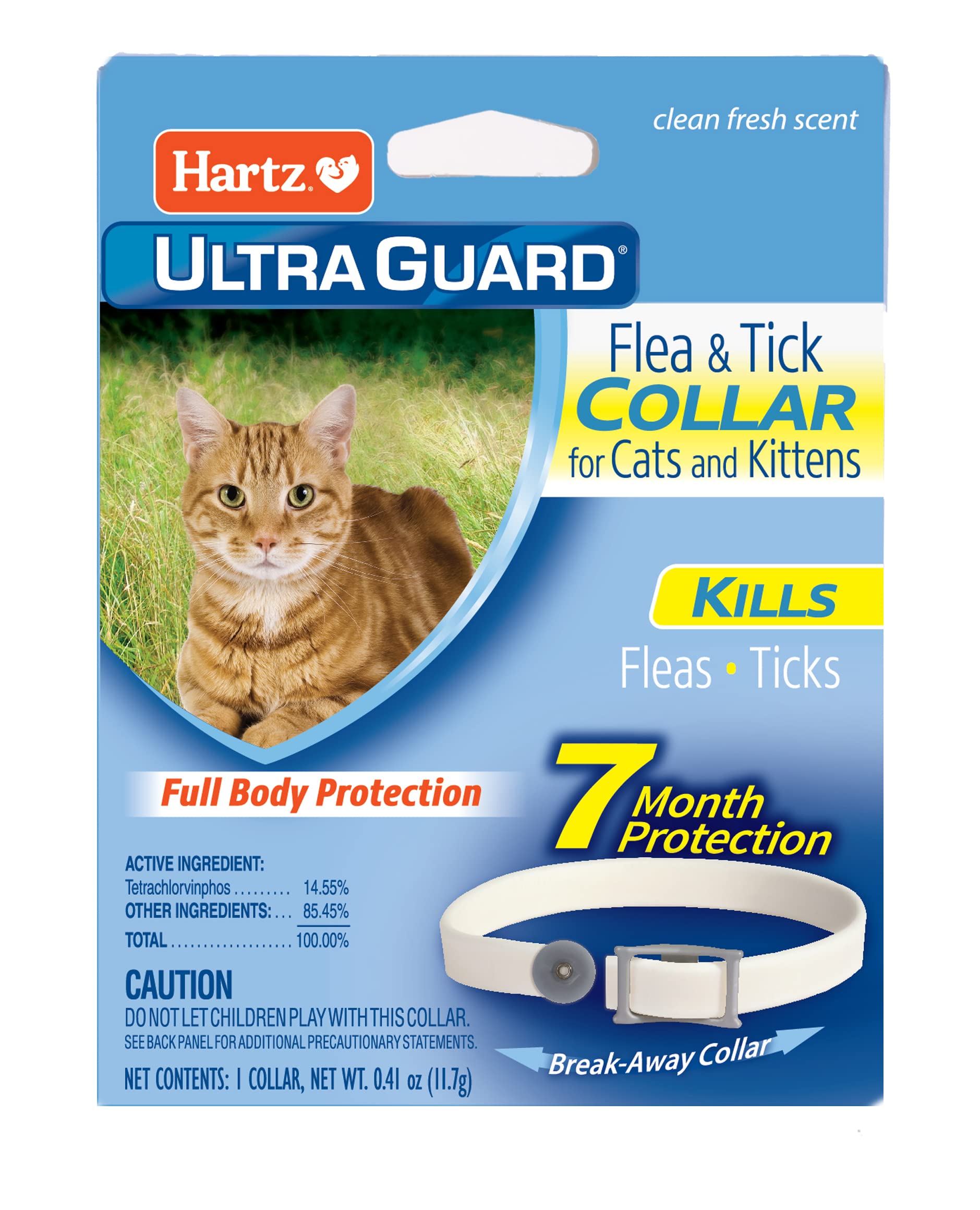 Hartz UltraGuard Flea & Tick Collar — 7 Months