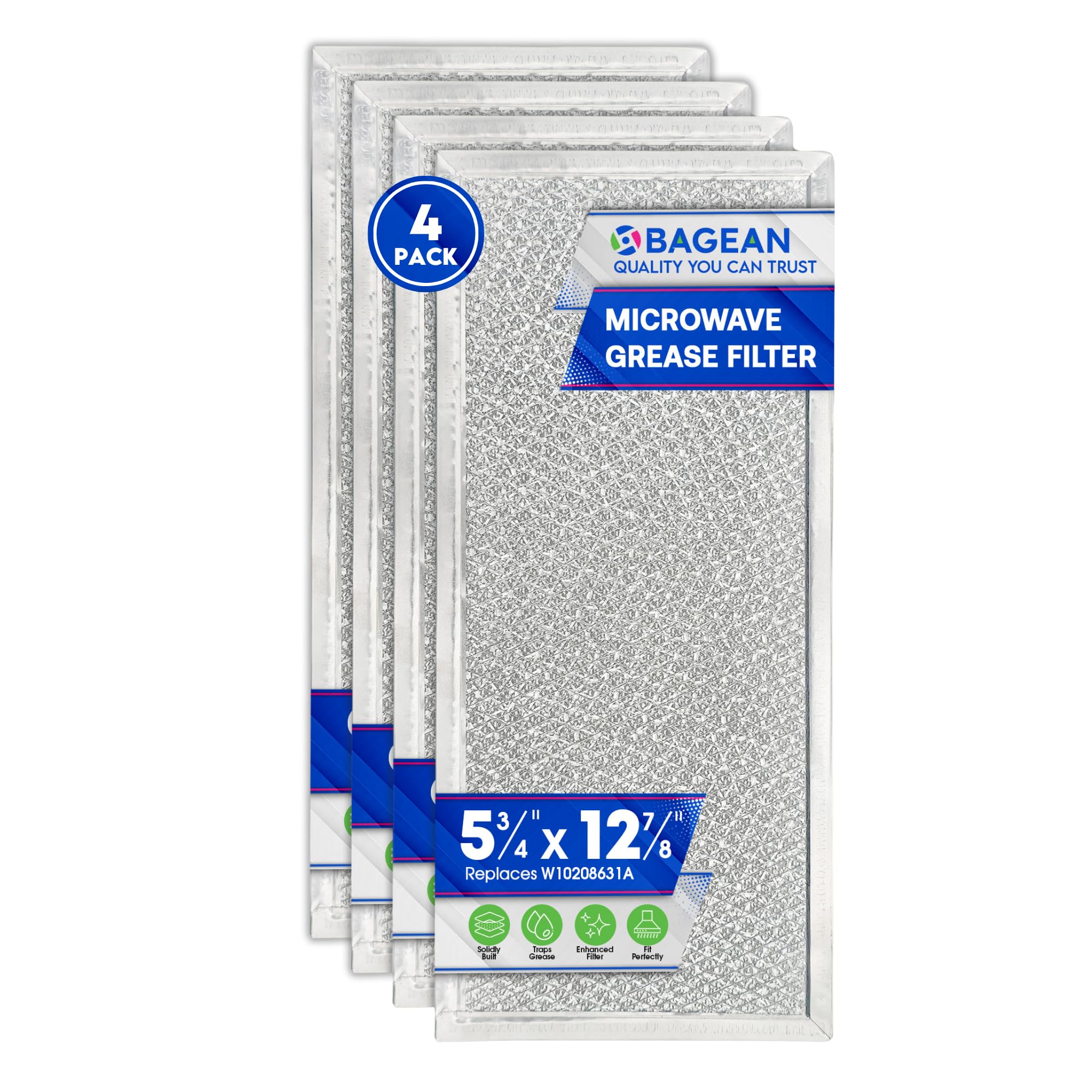 Aluminum Mesh Grease Filters (5.78 x 12.91")