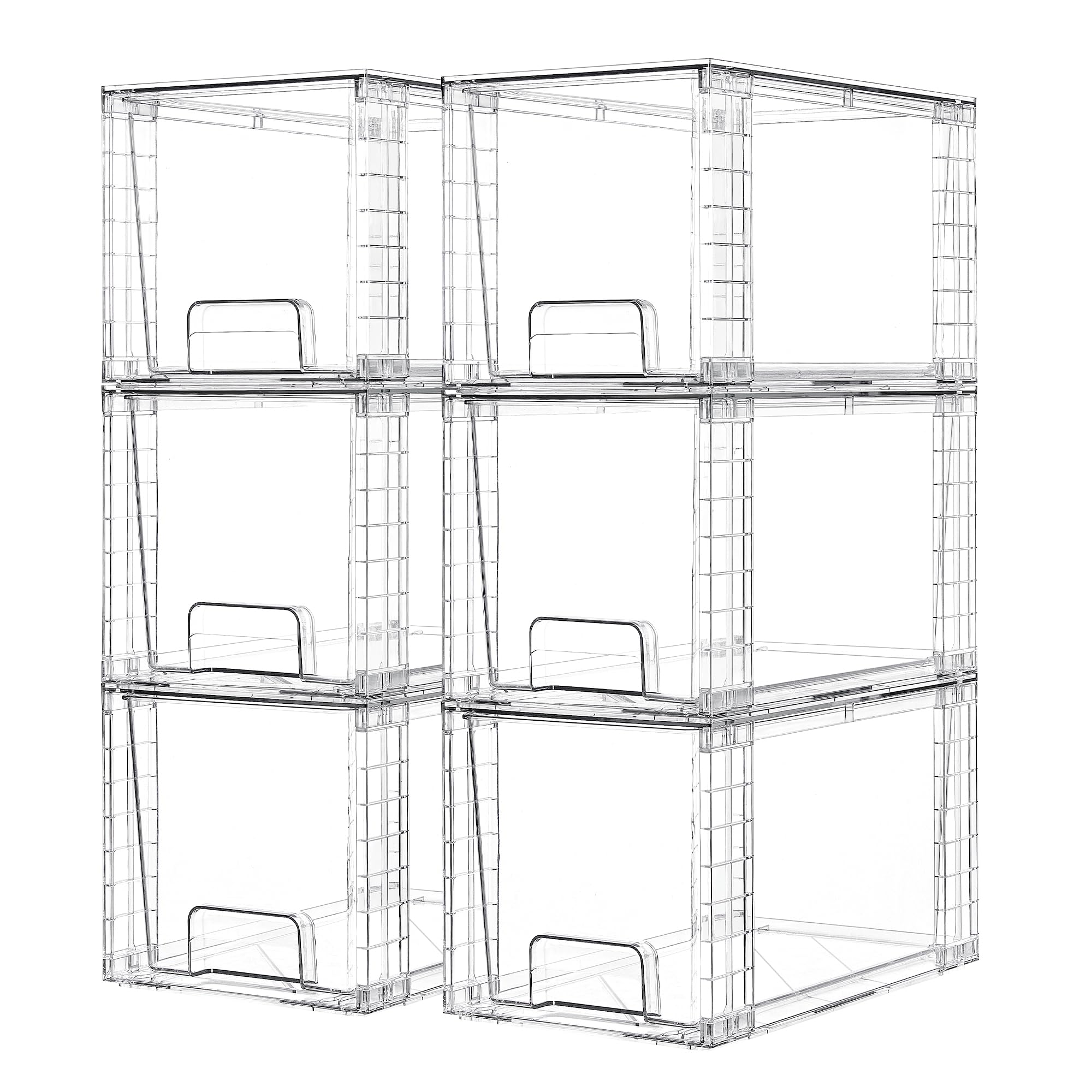 Vtopmart Large Stackable Drawers (6-Pack)
