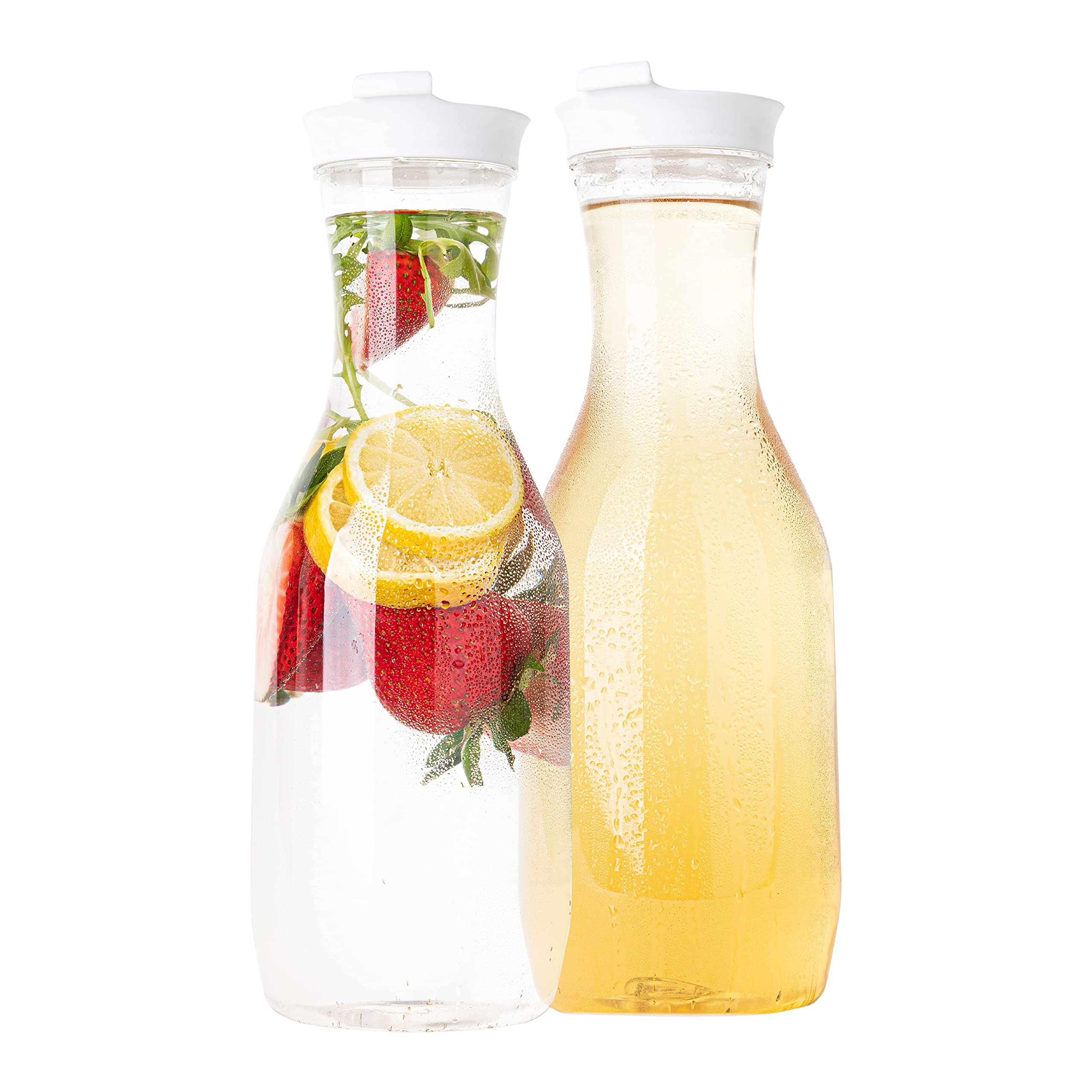 Plasticpro Clear Premium Pitchers (50 oz, pack of 2)