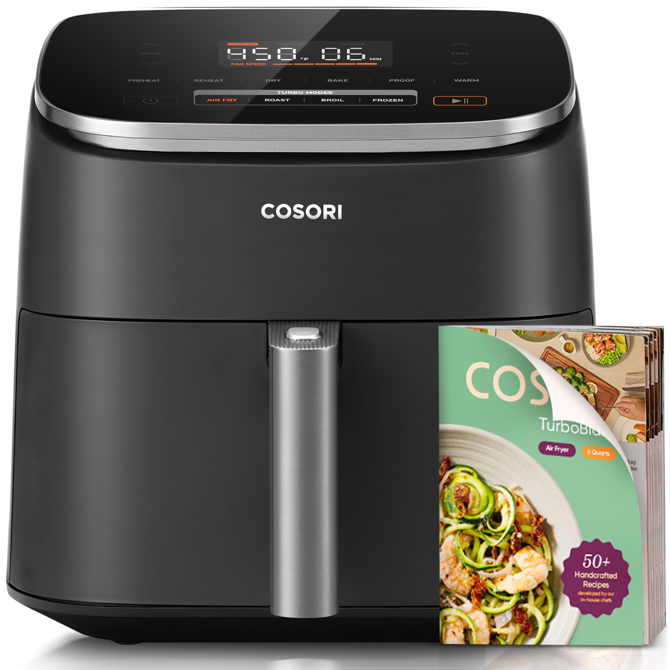 Cosori TurboBlaze 6QT — 9-in-1 with TurboBlaze Airflow
