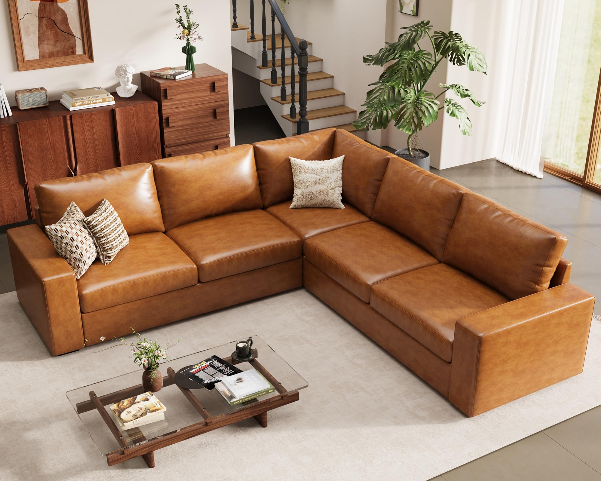 ELUCHANG V-Shaped Modular Sectional