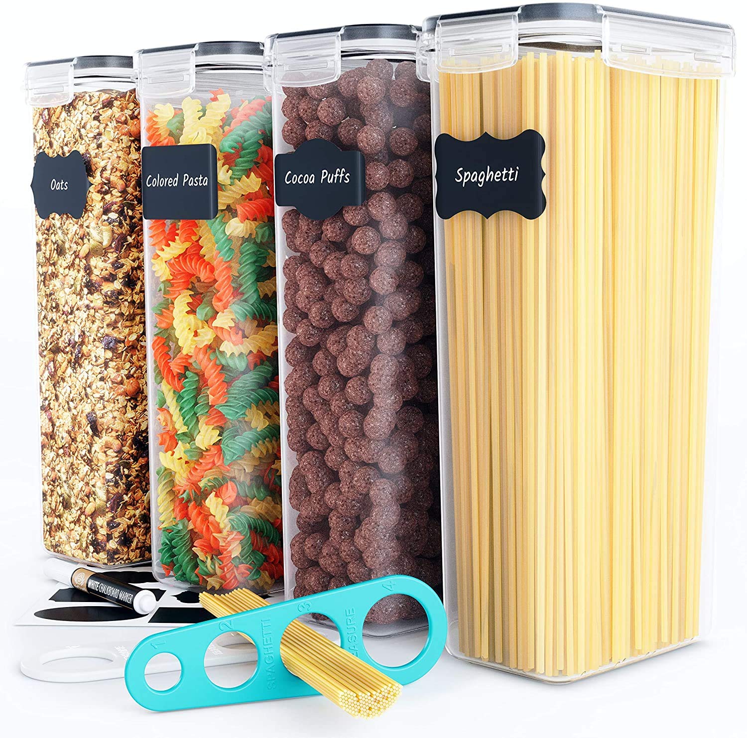 Chef's Path Airtight Storage Canisters (Set of 4)