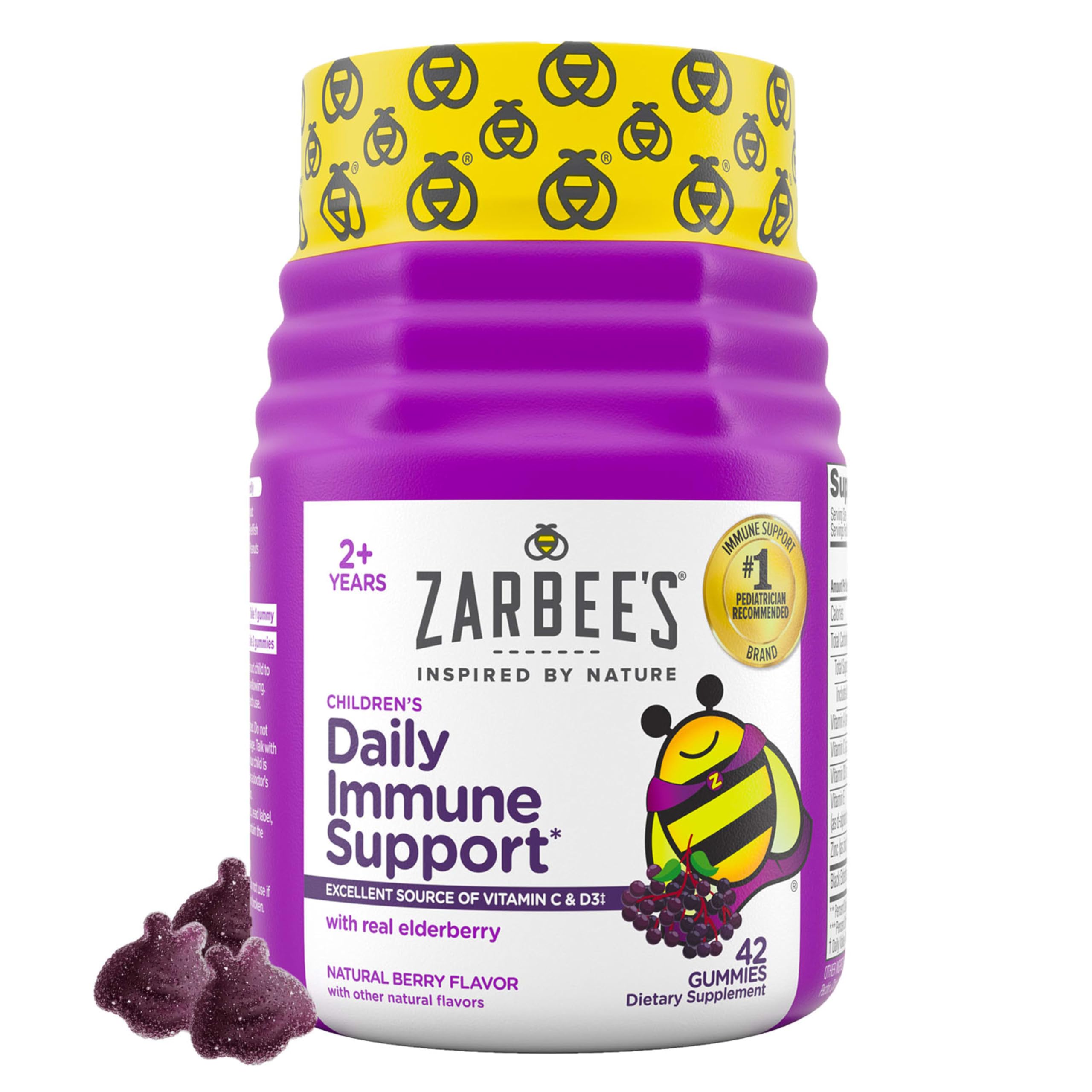 Zarbee's Kids Elderberry Gummies