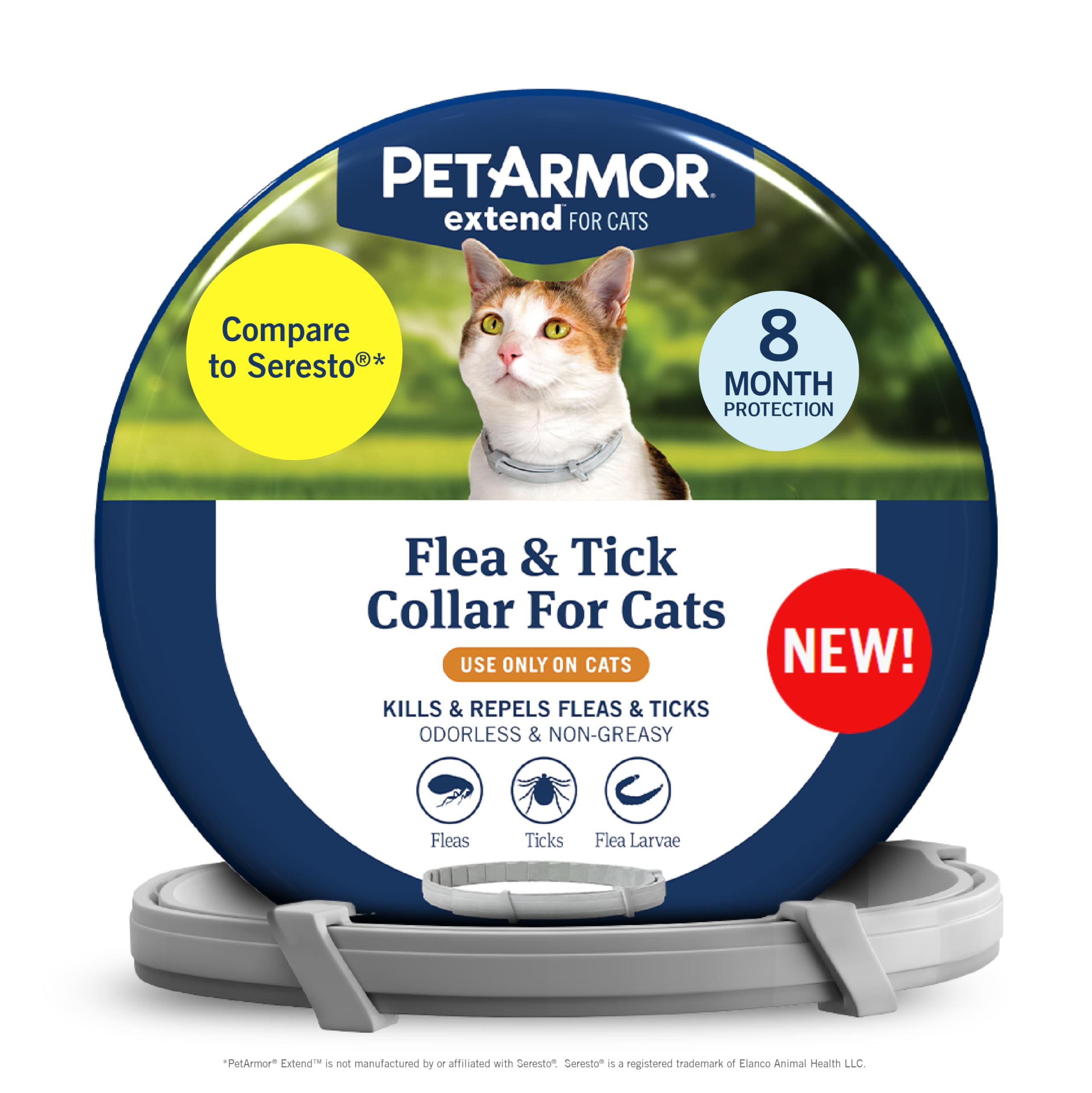 PetArmor Extend Cat Flea & Tick Collar — 8 Months