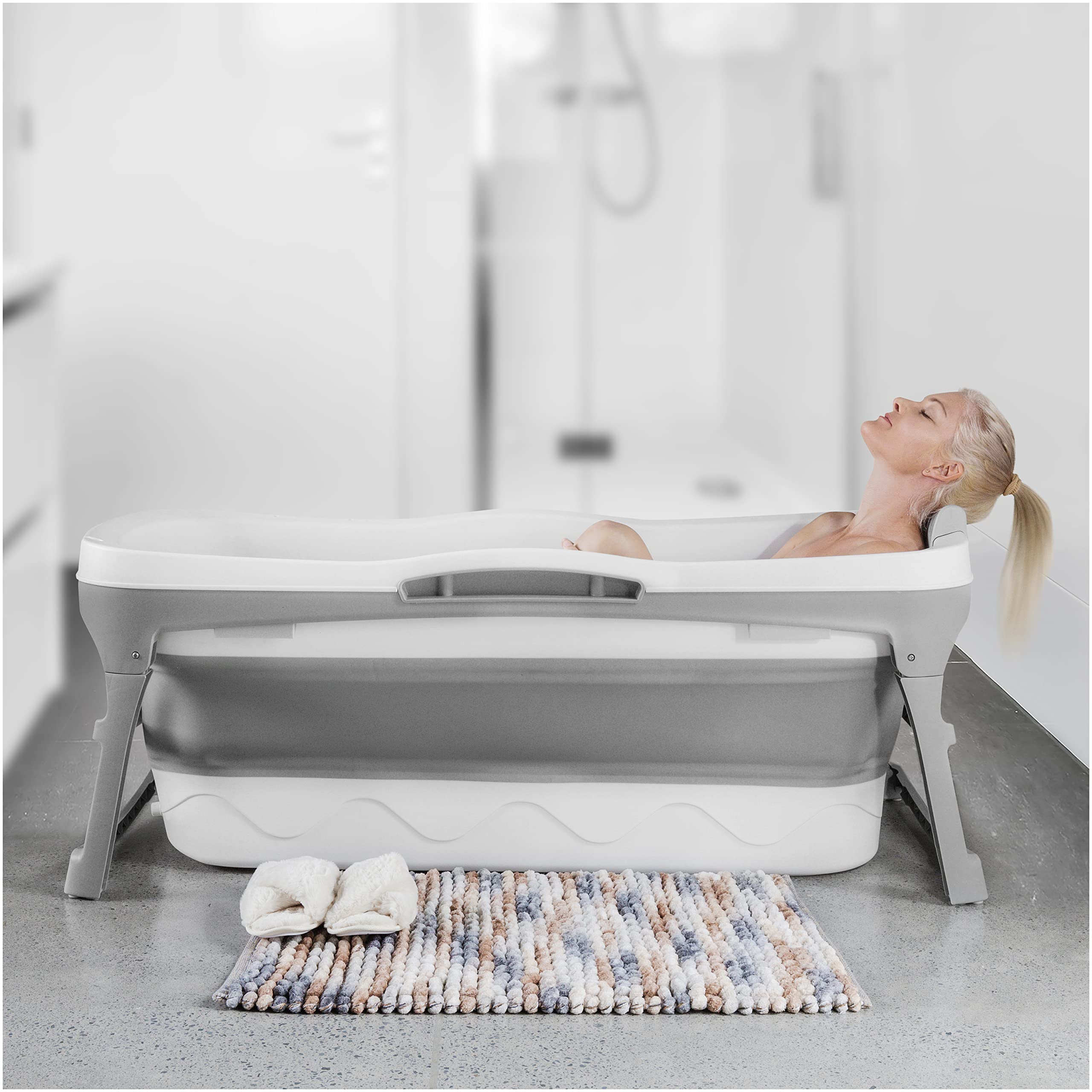 Extra Large Foldable Portable Bathtub