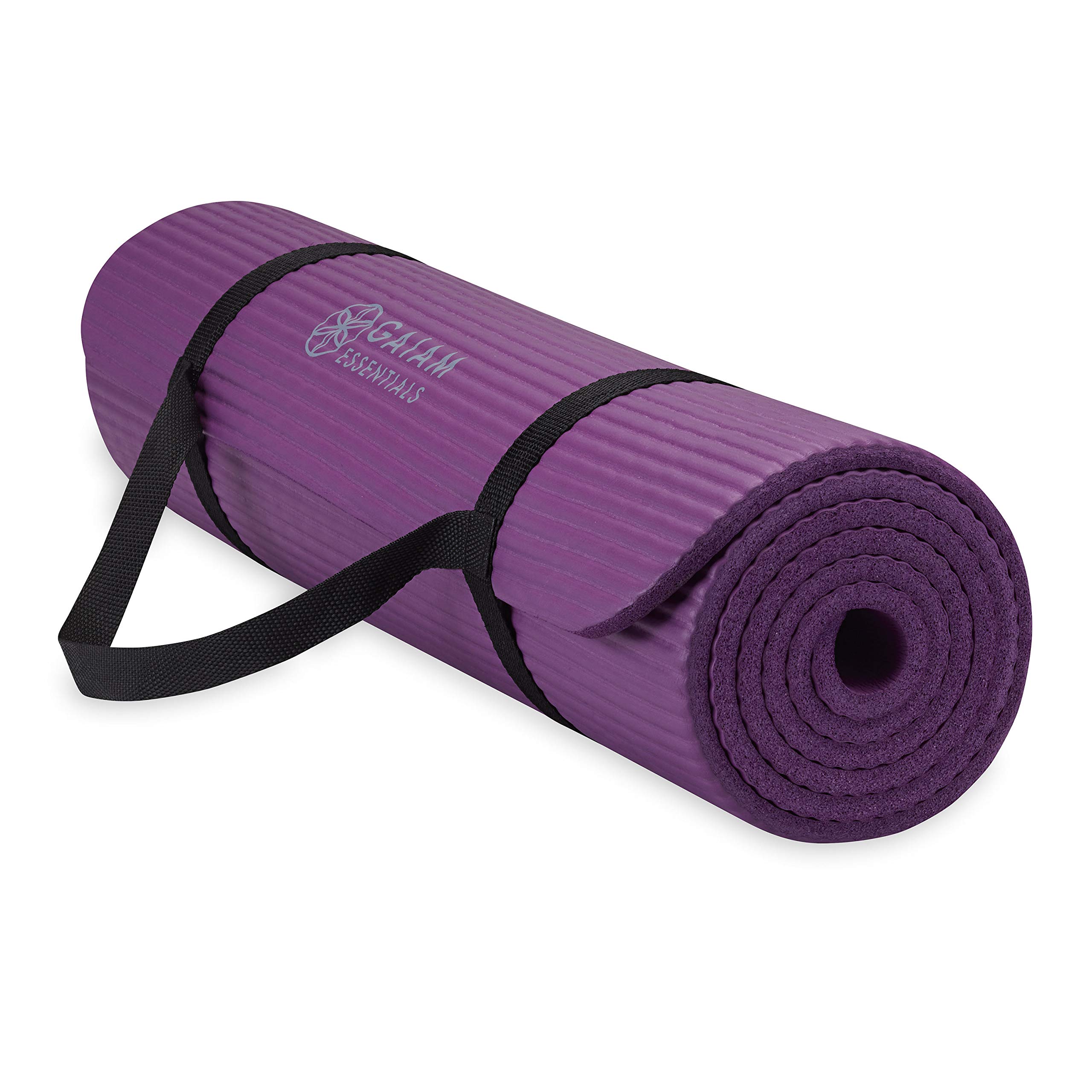 Gaiam Essentials Thick Yoga Mat — 10mm (2/5")
