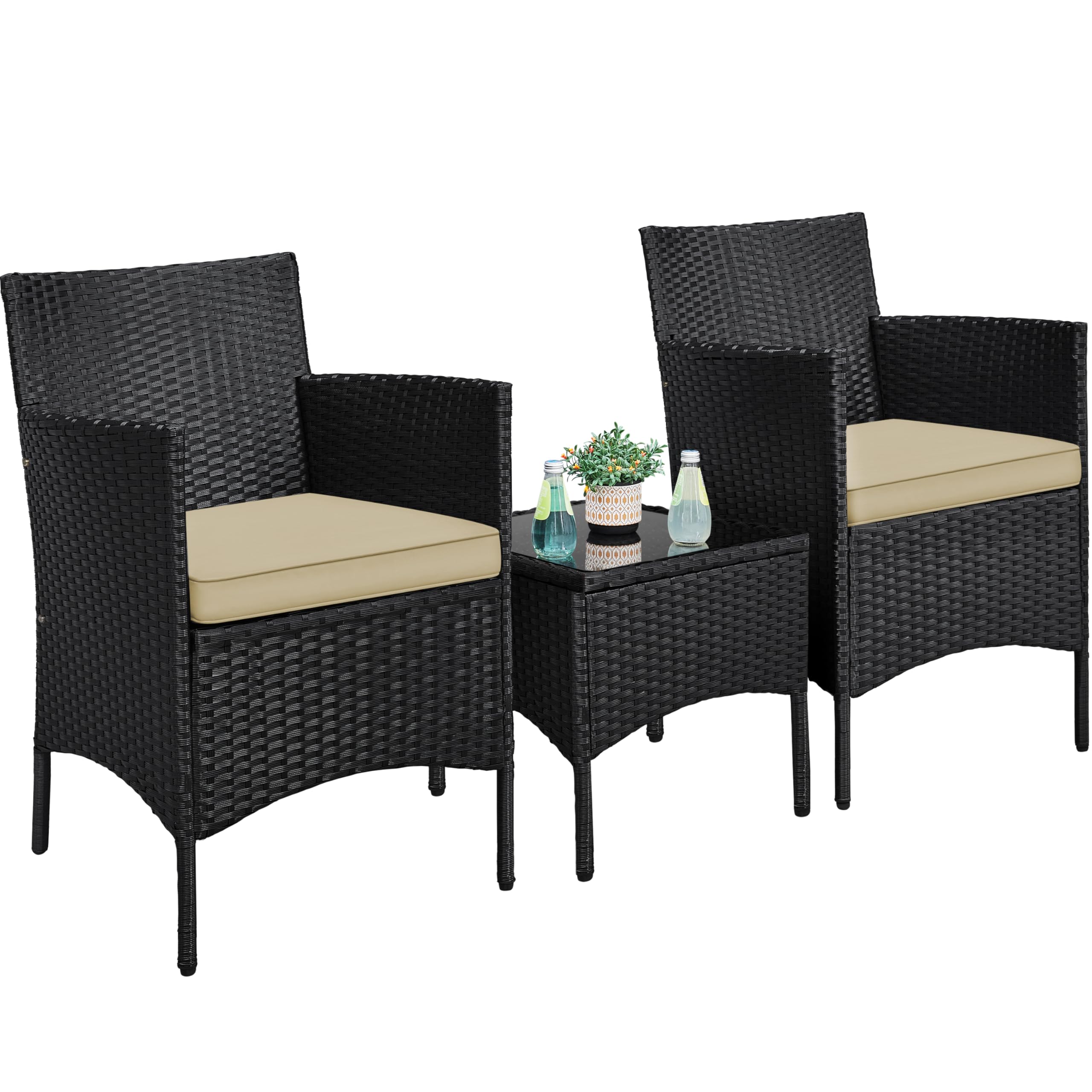 Yaheetech 3-Piece Patio Conversation Set