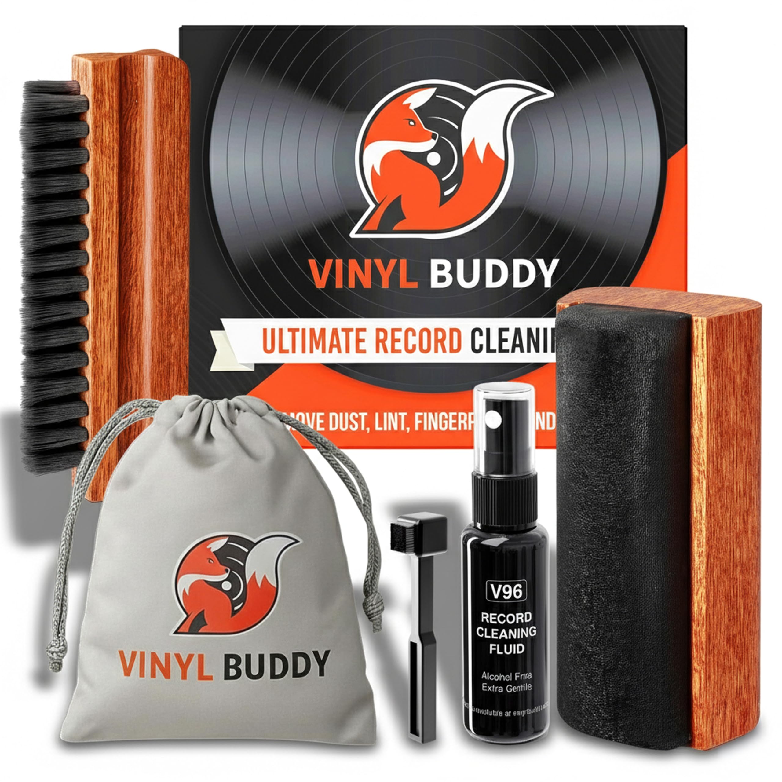 Vinyl Buddy 5‑Piece Cleaning Kit
