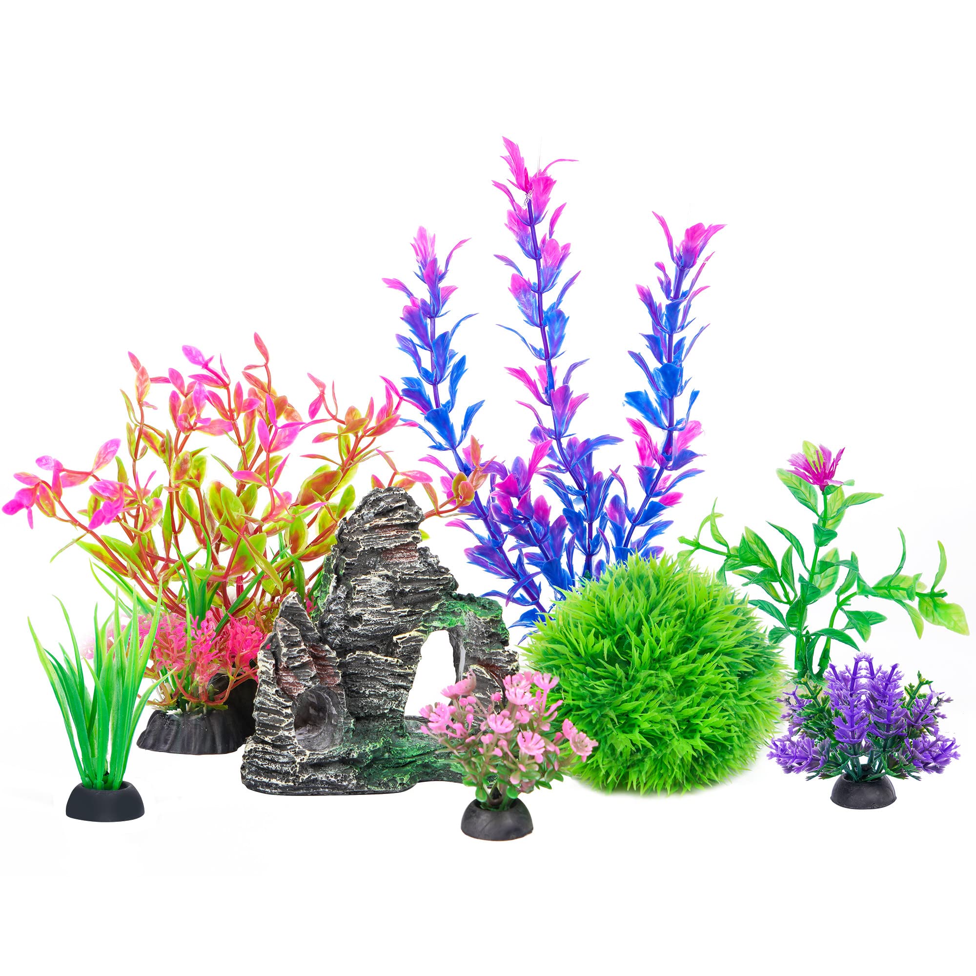 Ameliade Plant & Rock Cave 8-Piece Set