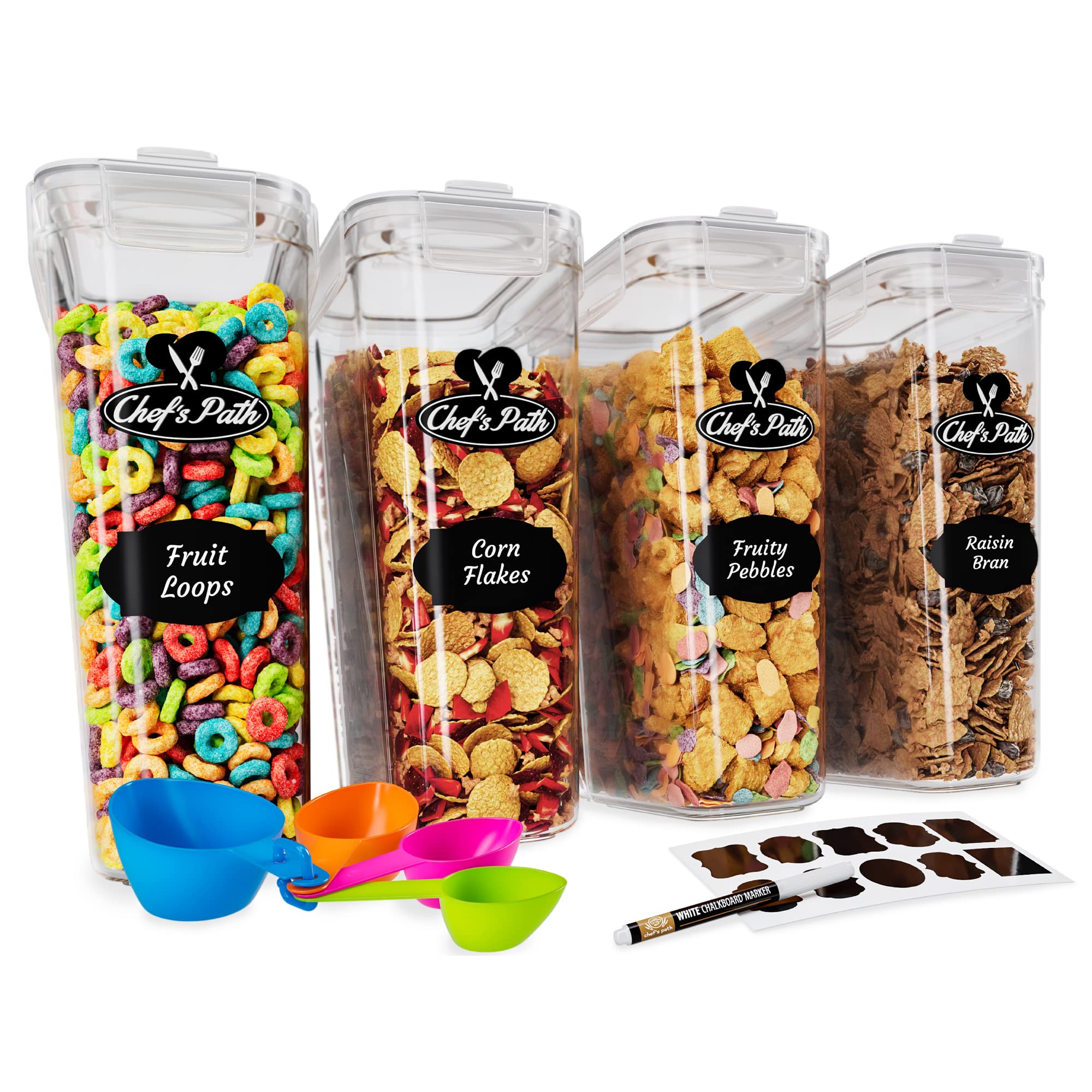 4L Cereal Dispenser 4-Pack