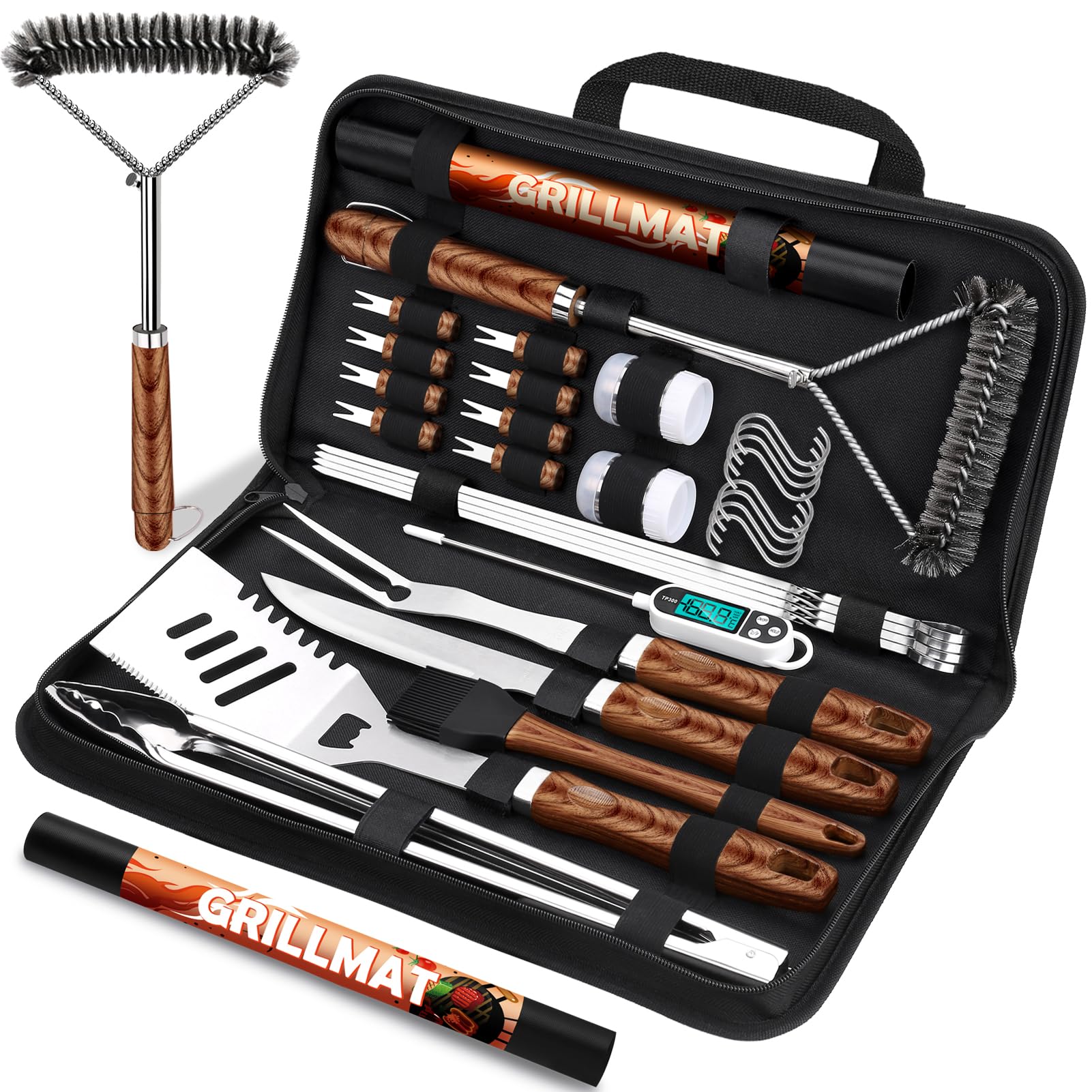 RINPIR 31-Piece Grill Tool Set