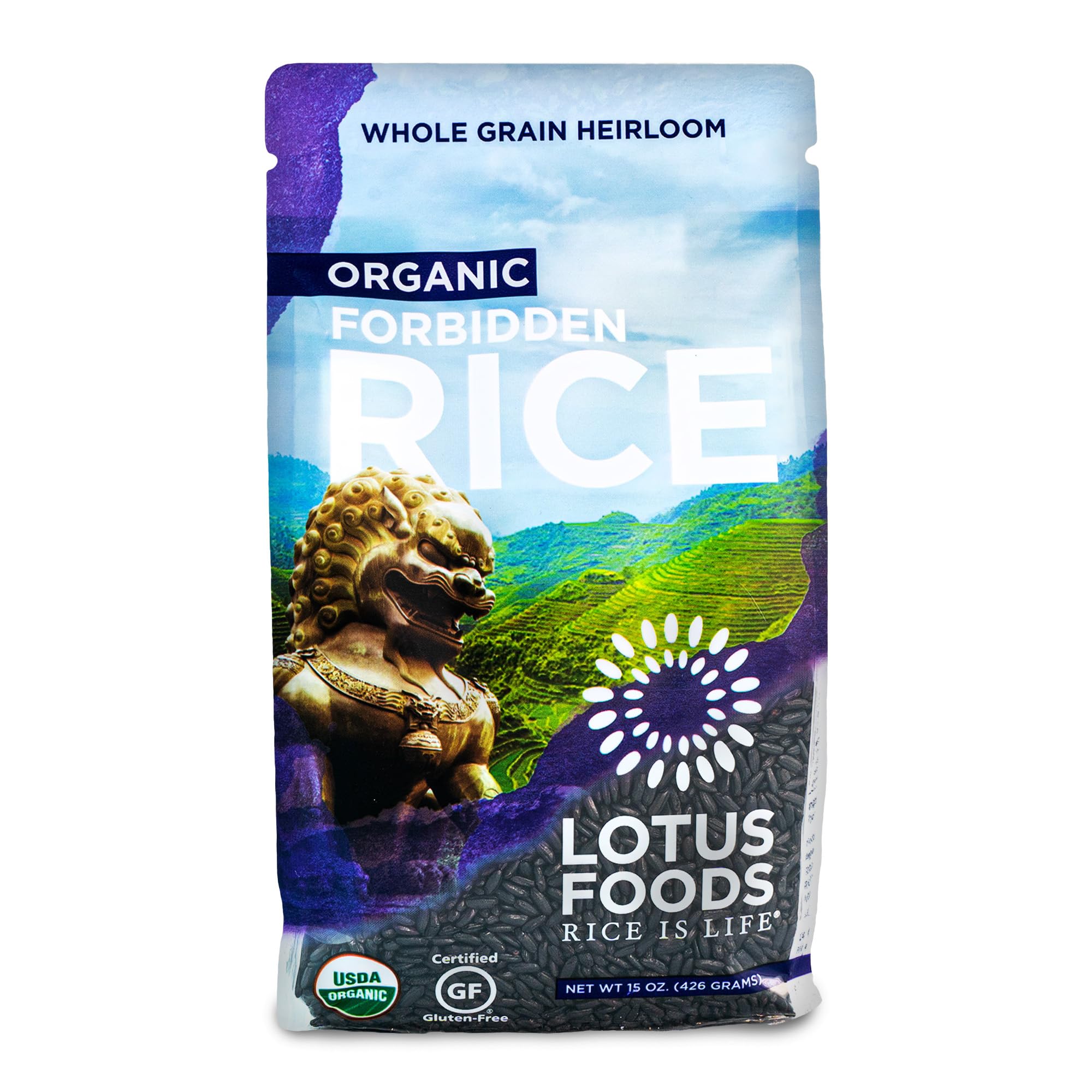 Lotus Foods Forbidden Black Rice
