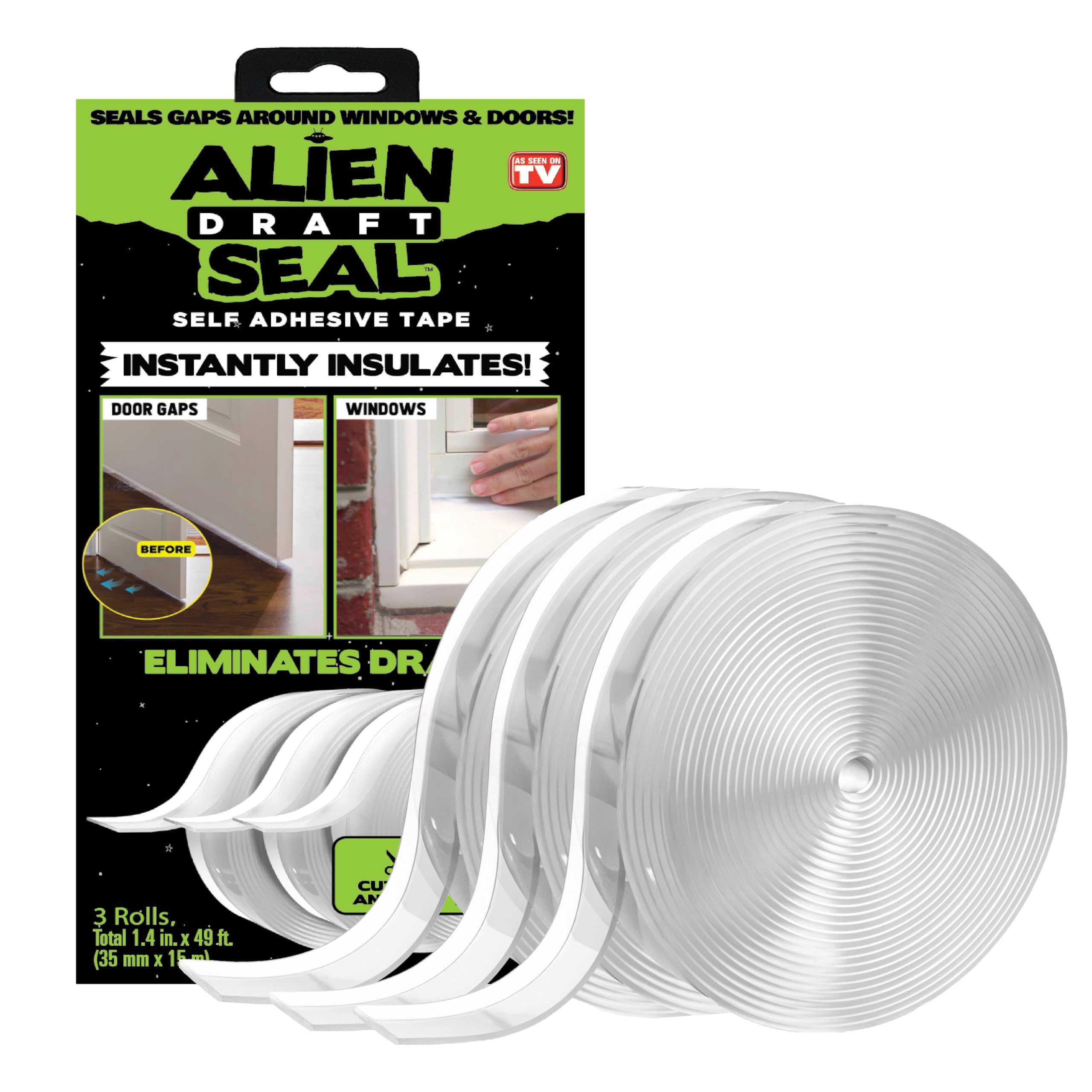 Alien Draft Seal Silicone Flap — 49 ft