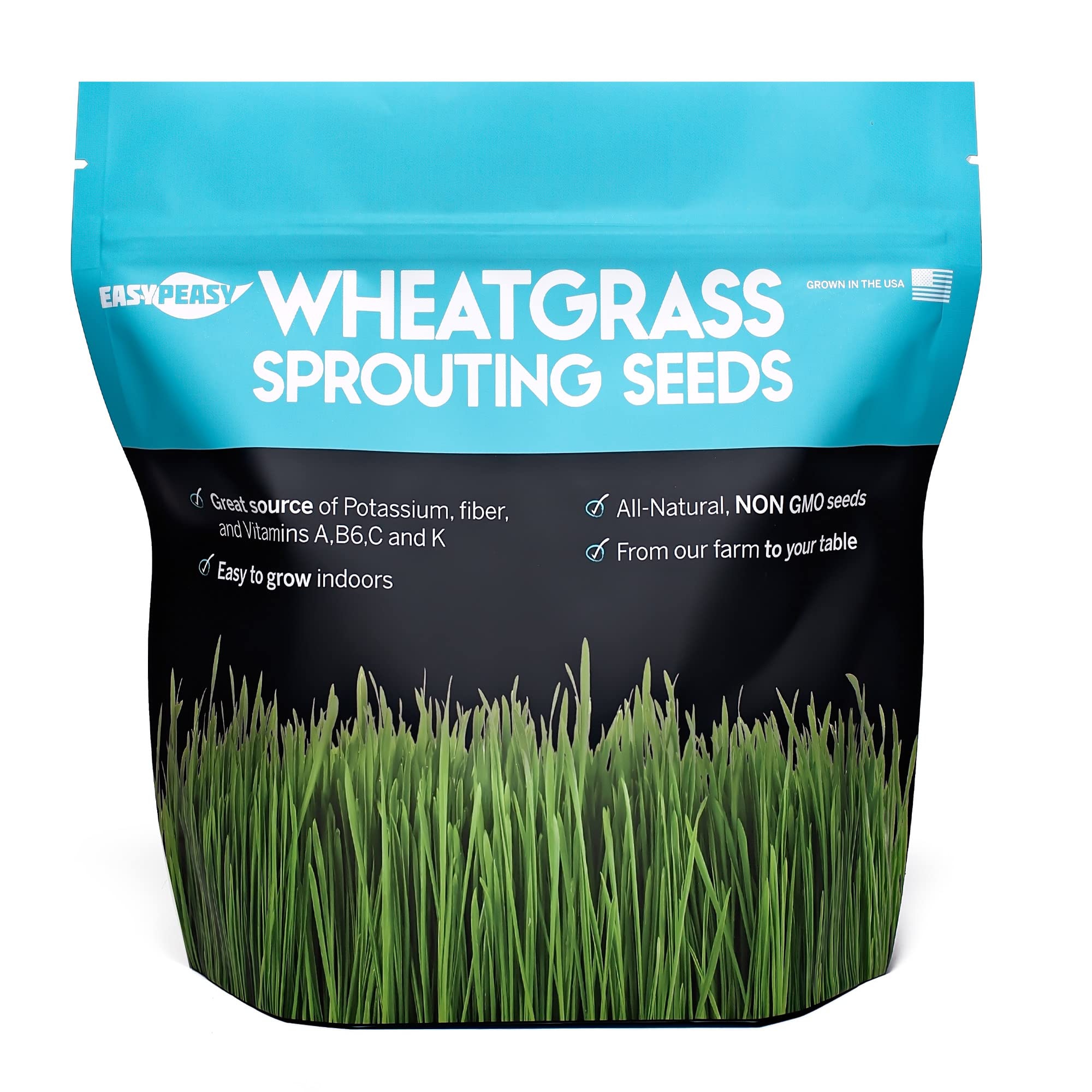 Farm-Grown Wheatgrass Seeds (2 lb)