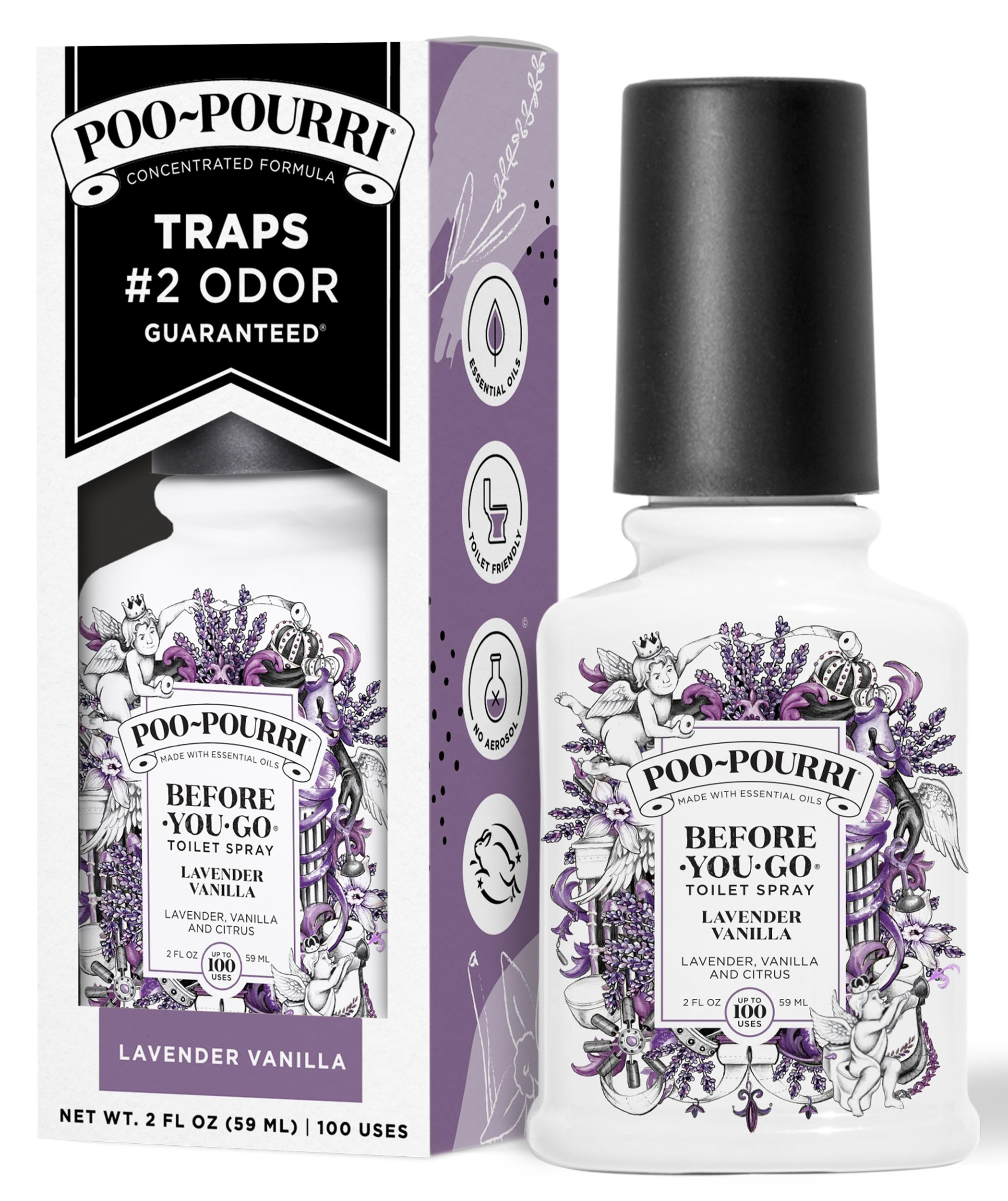Poo-Pourri Before-You-Go — Lavender Vanilla (2 oz)