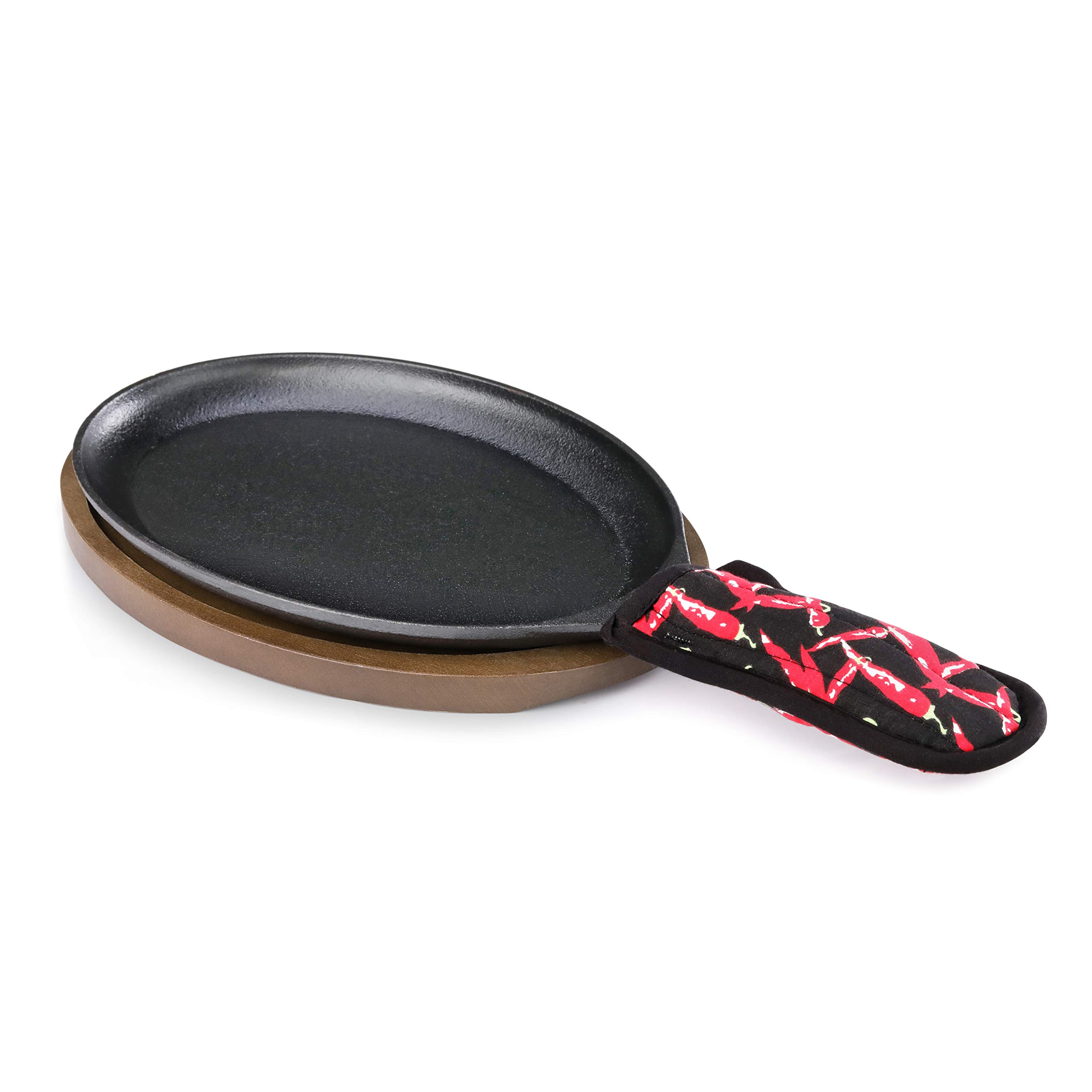 New Star Foodservice Cast Iron Fajita Sizzling Plate