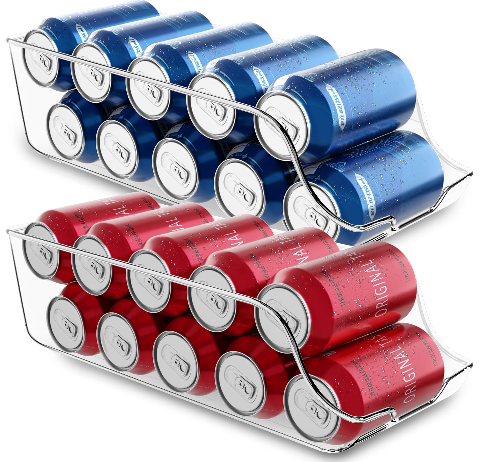 Utopia Kitchen Clear Can Organizer (2-Pack)