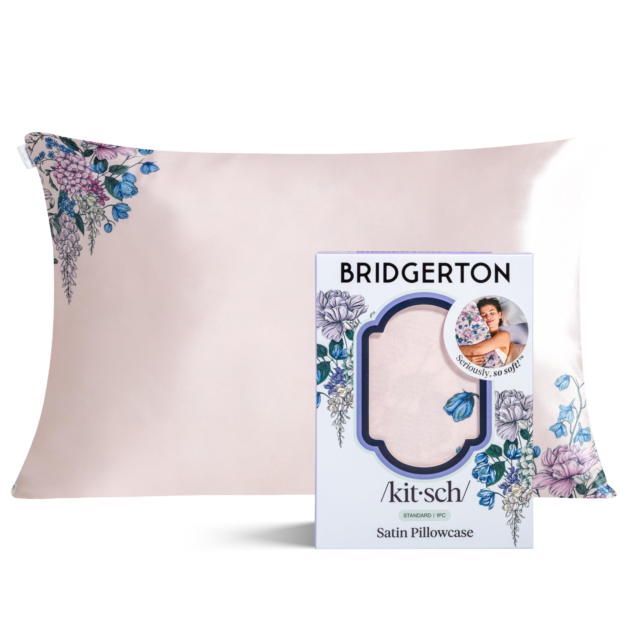 Kitsch Satin Pillowcase (Bridgerton Collection)