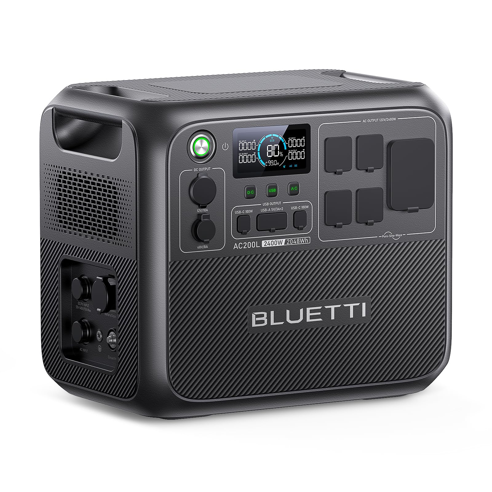 BLUETTI AC200L — 2,048Wh Expandable Power Station