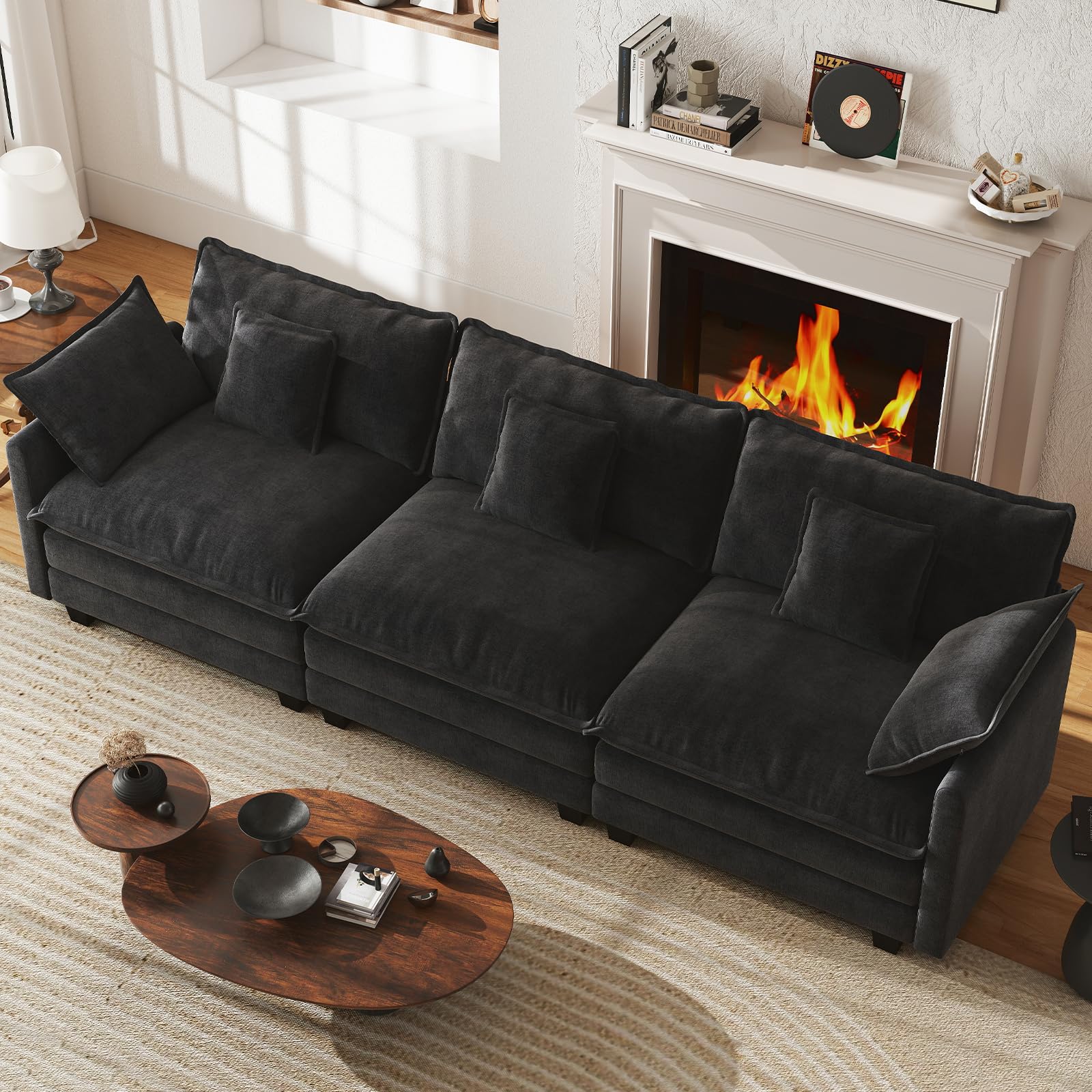 WorthFurni Modular Cloud Sofa