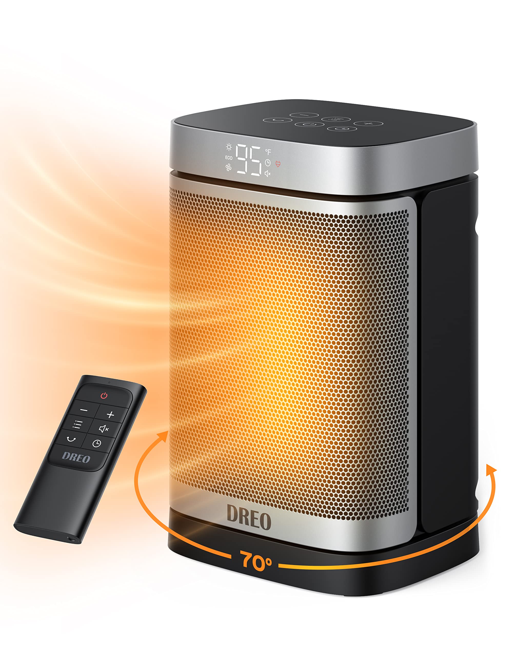 DREO 1500W Oscillating PTC Heater