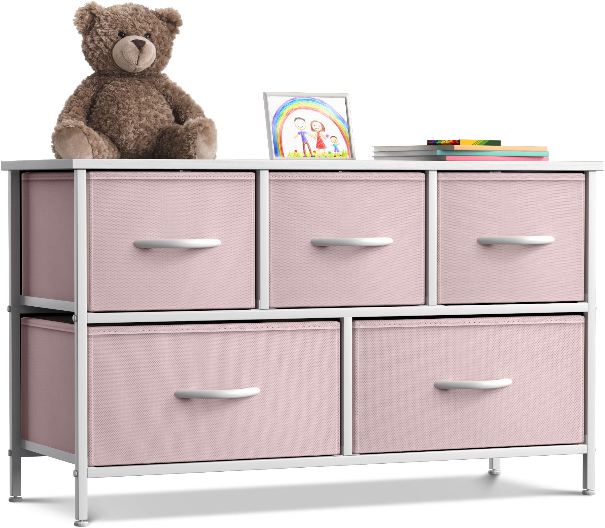 Sorbus 5-Drawer Wide Kids Dresser