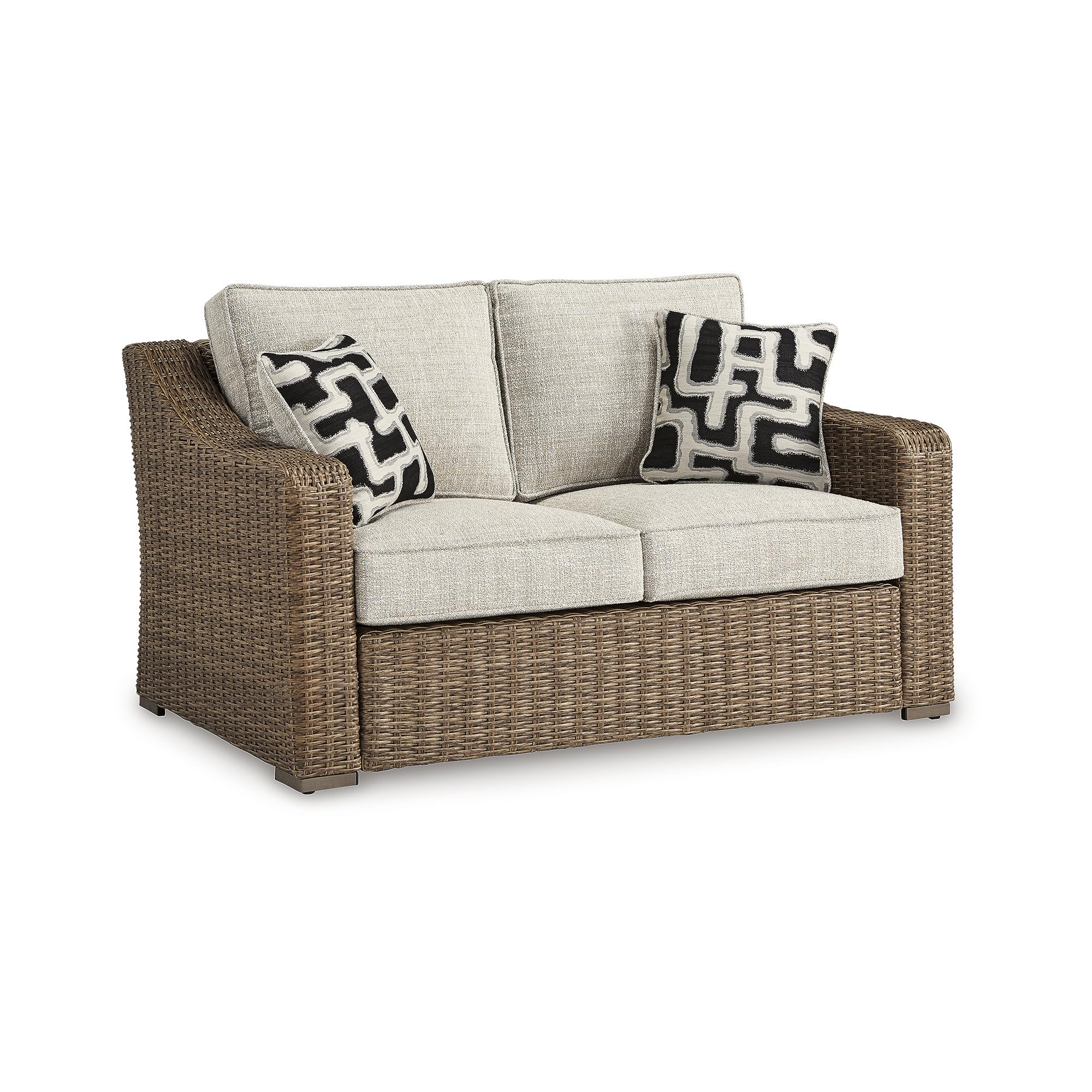 Ashley Beachcroft Resin Wicker Loveseat