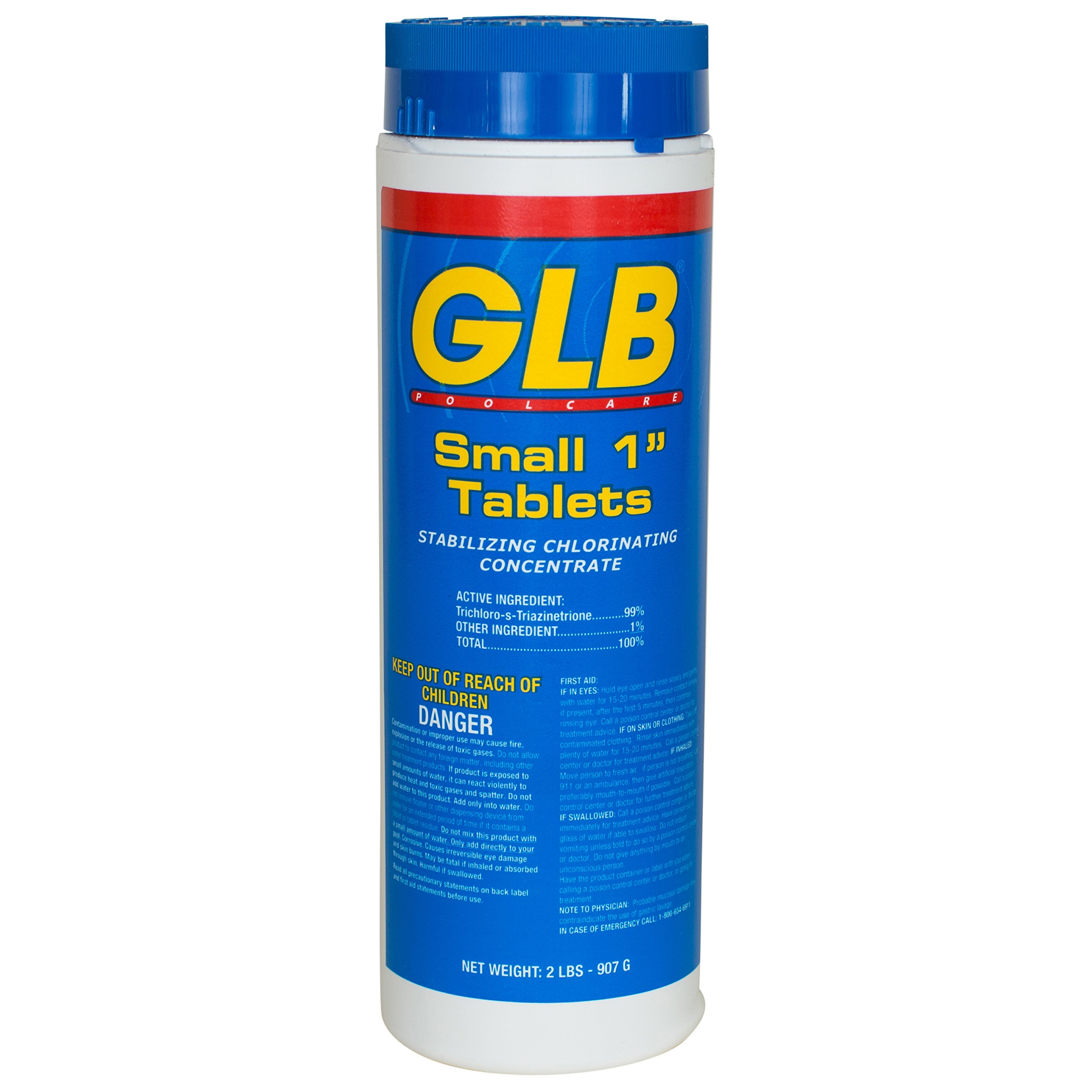 GLB 1-Inch Chlorine Sanitizing Tablets