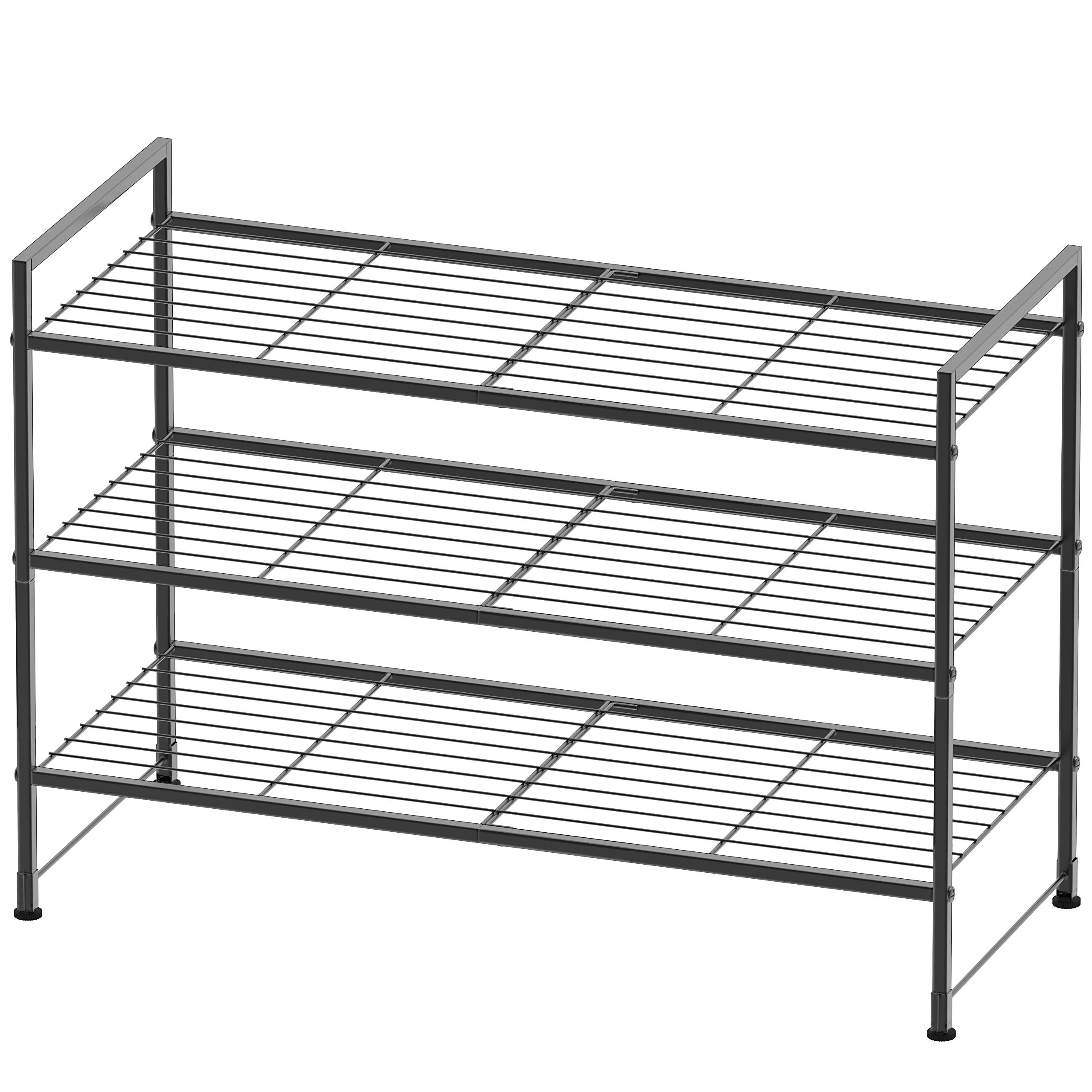 Simple Houseware 3-Tier Wire Shoe Rack