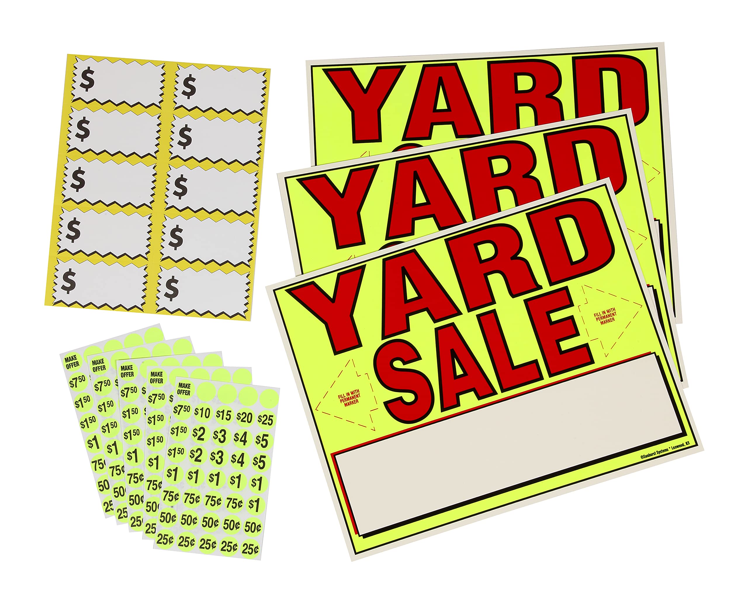 Sunburst Systems Yard Sale Kit