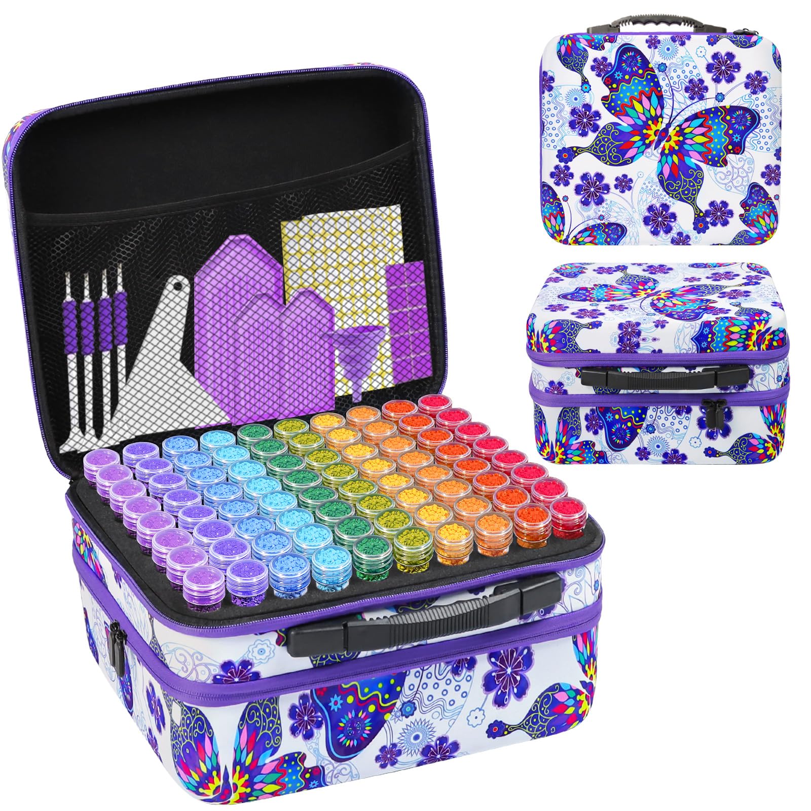 ZORETCO 240-Slot Diamond Painting Storage Case
