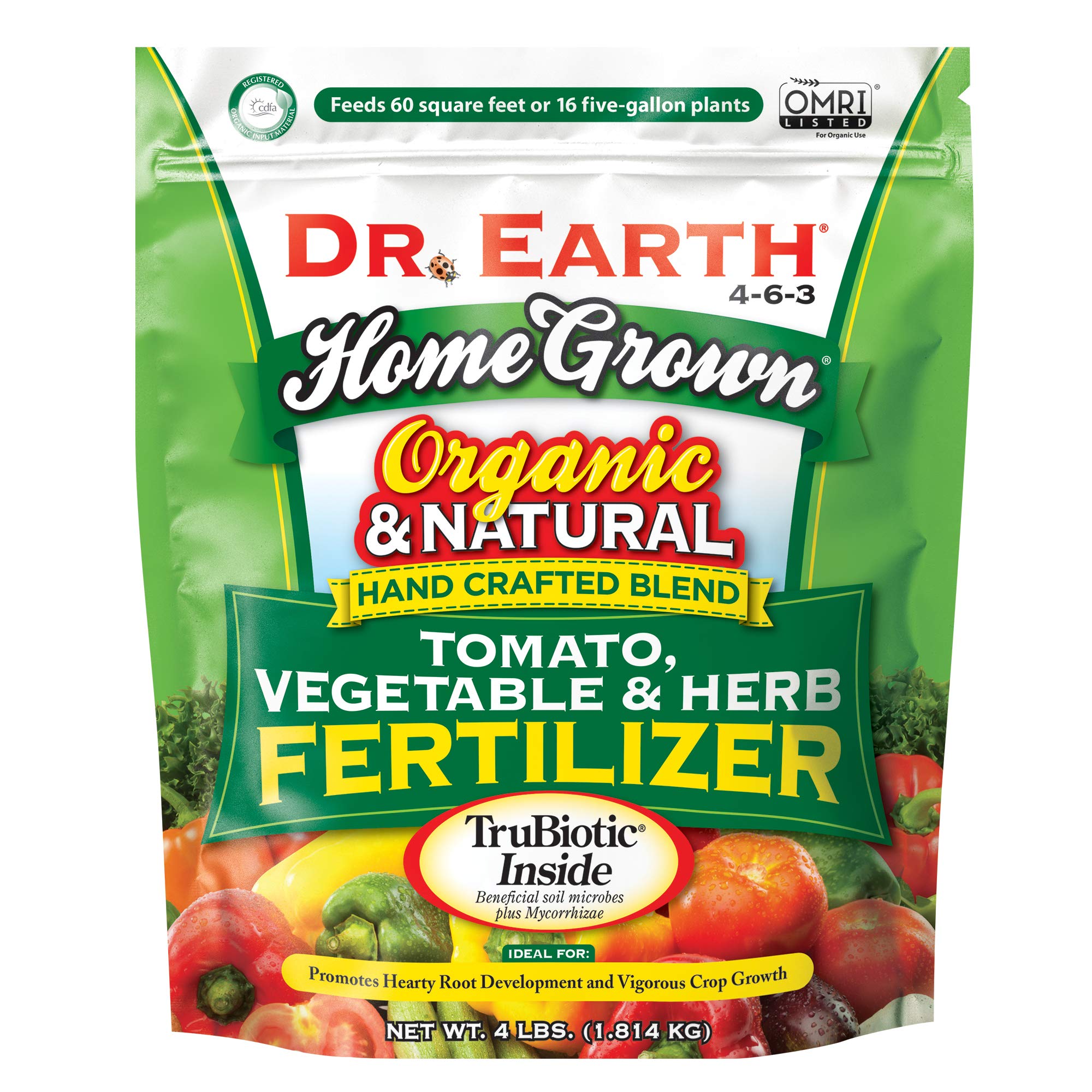 Dr. Earth Organic Tomato & Vegetable Fertilizer