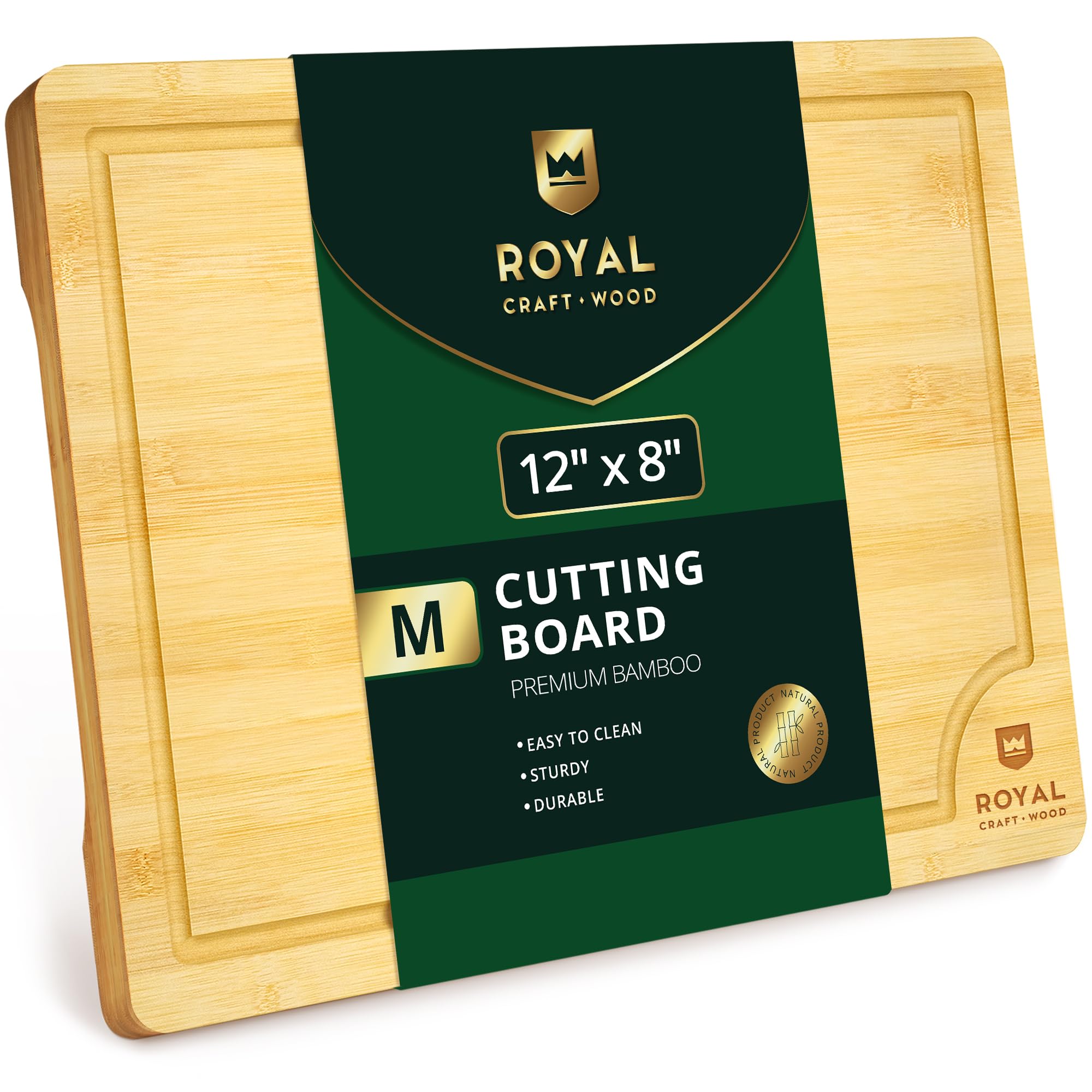 Royal Craft Wood Bamboo Cutting Board