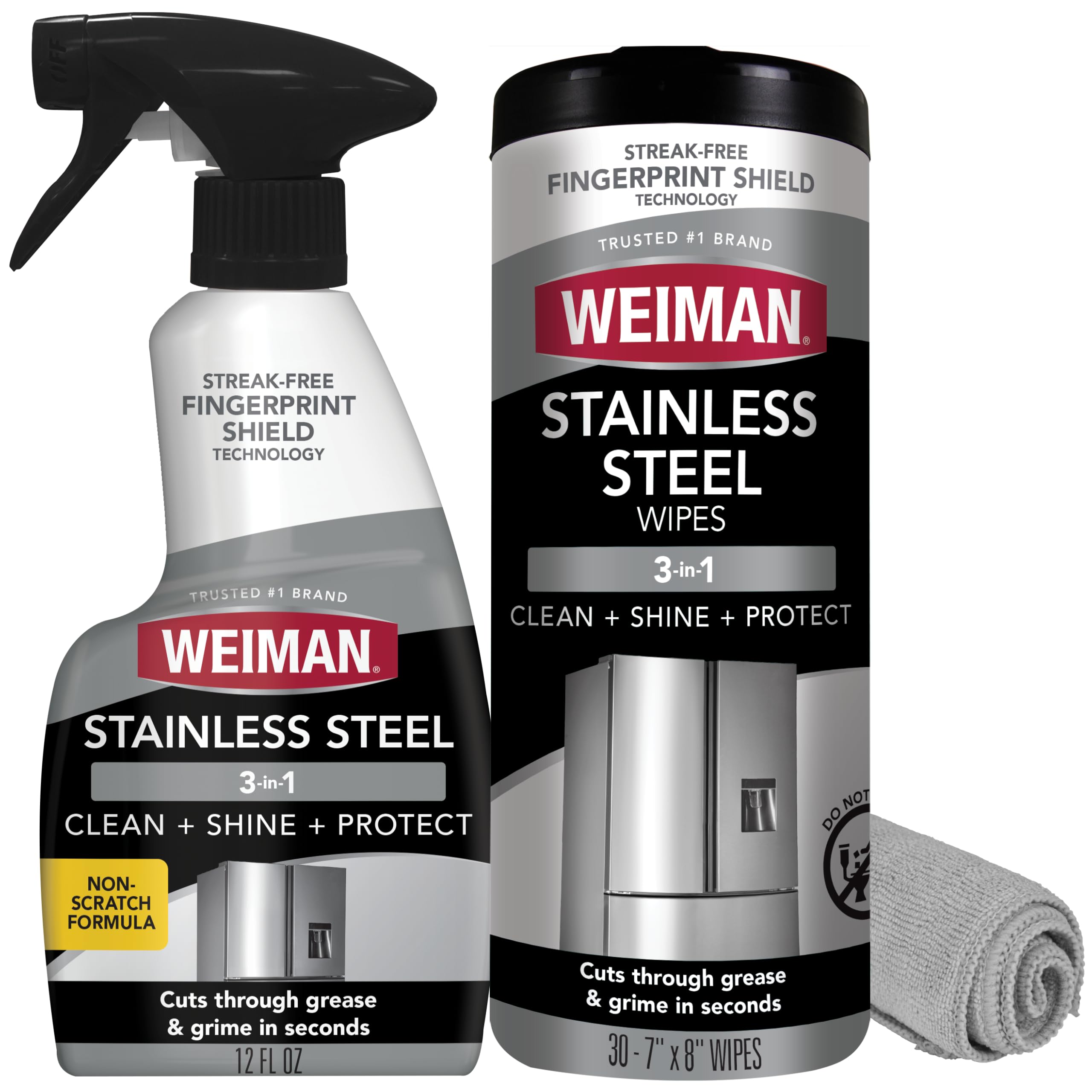 Weiman Stainless Steel Cleaner Kit