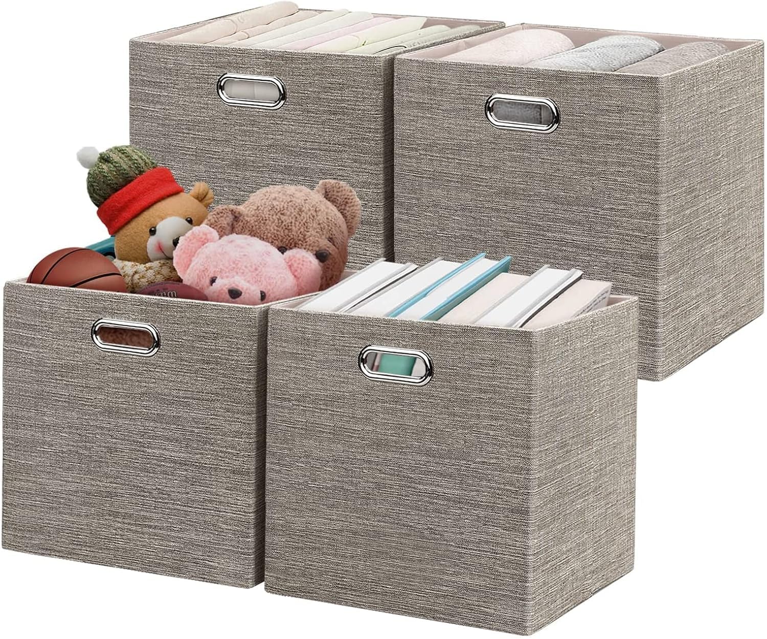 Posprica Foldable Fabric Storage Cubes