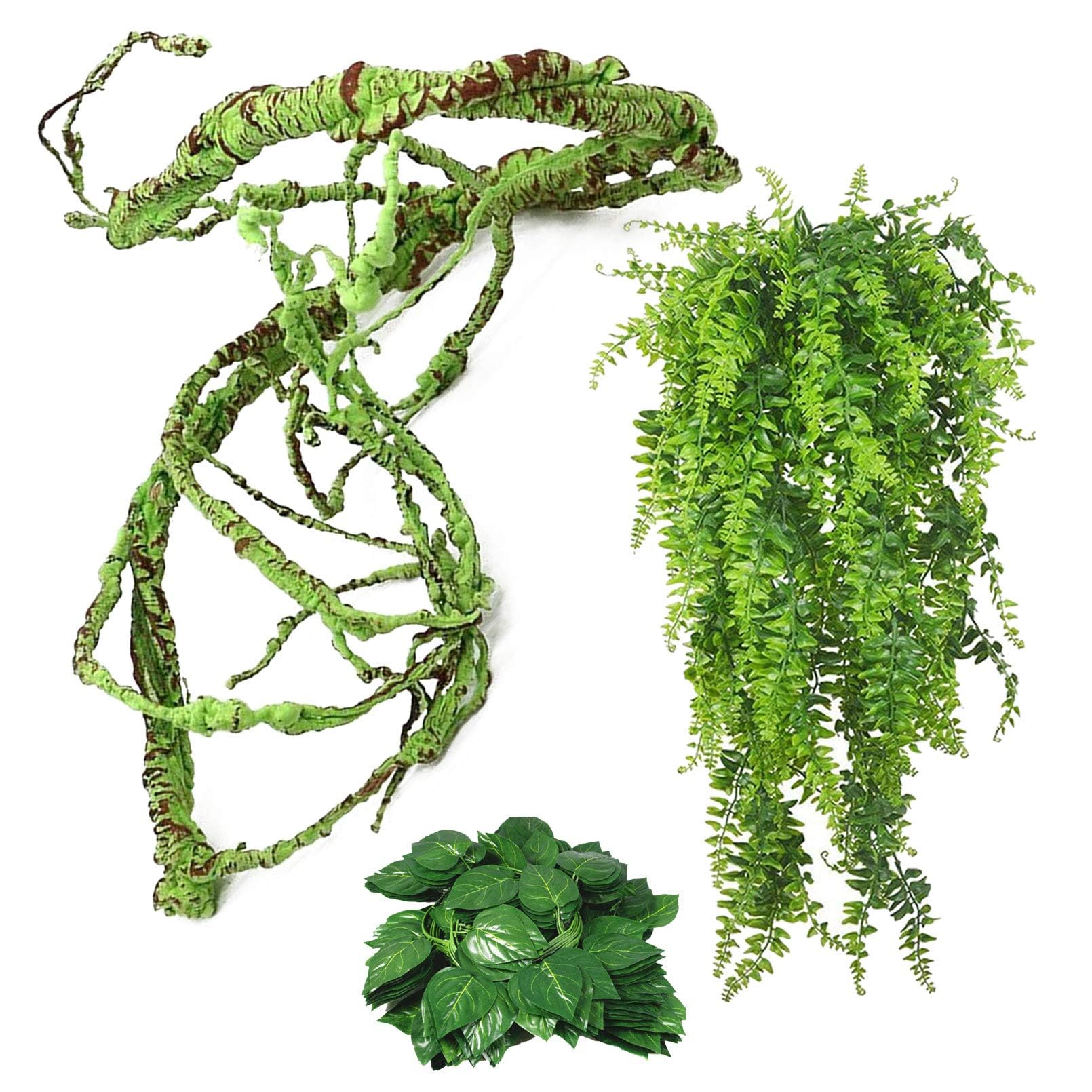 kathson Flexible Bendable Jungle Vines (3-Pack)