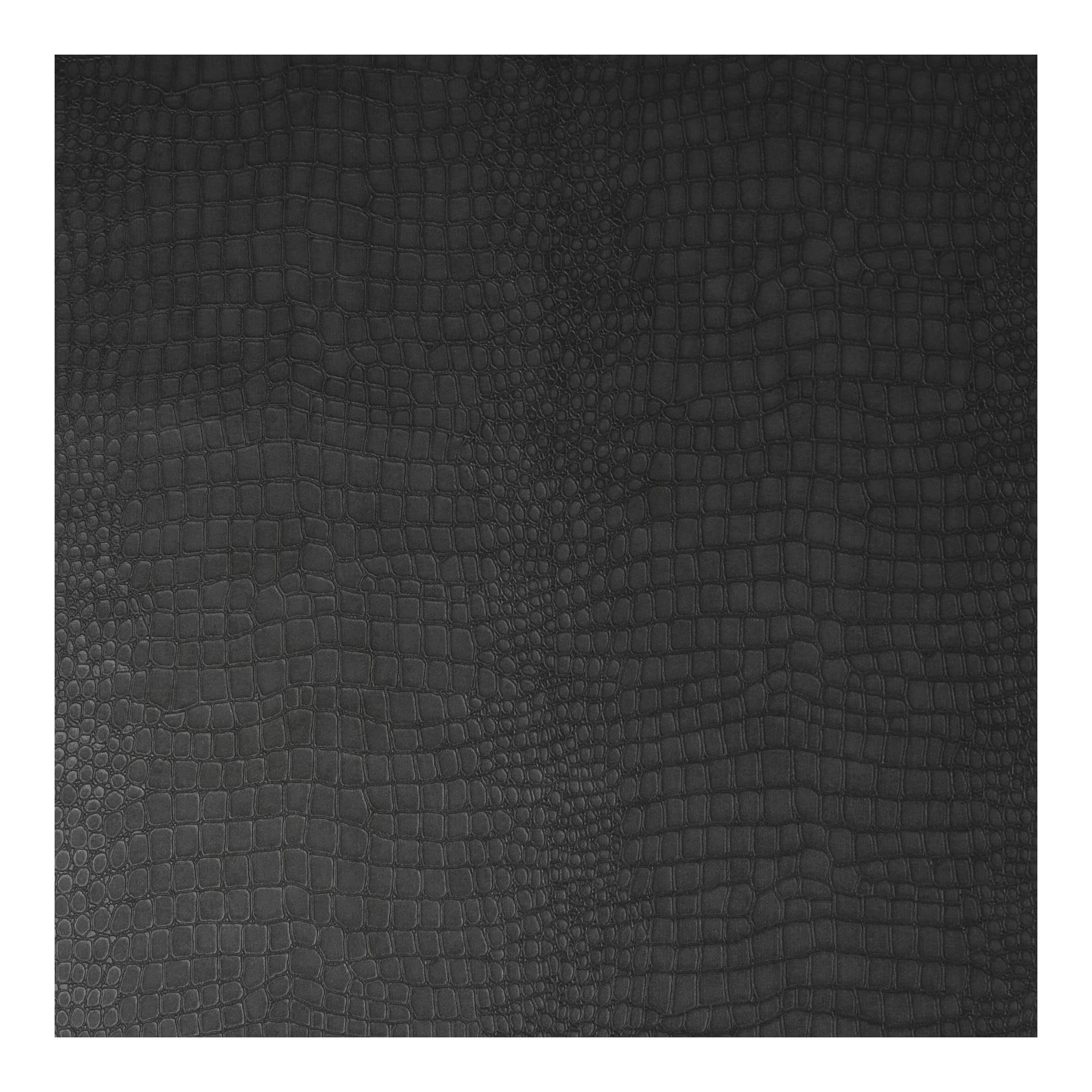 Graham & Brown Superfresco Charcoal Crocodile Wallpaper