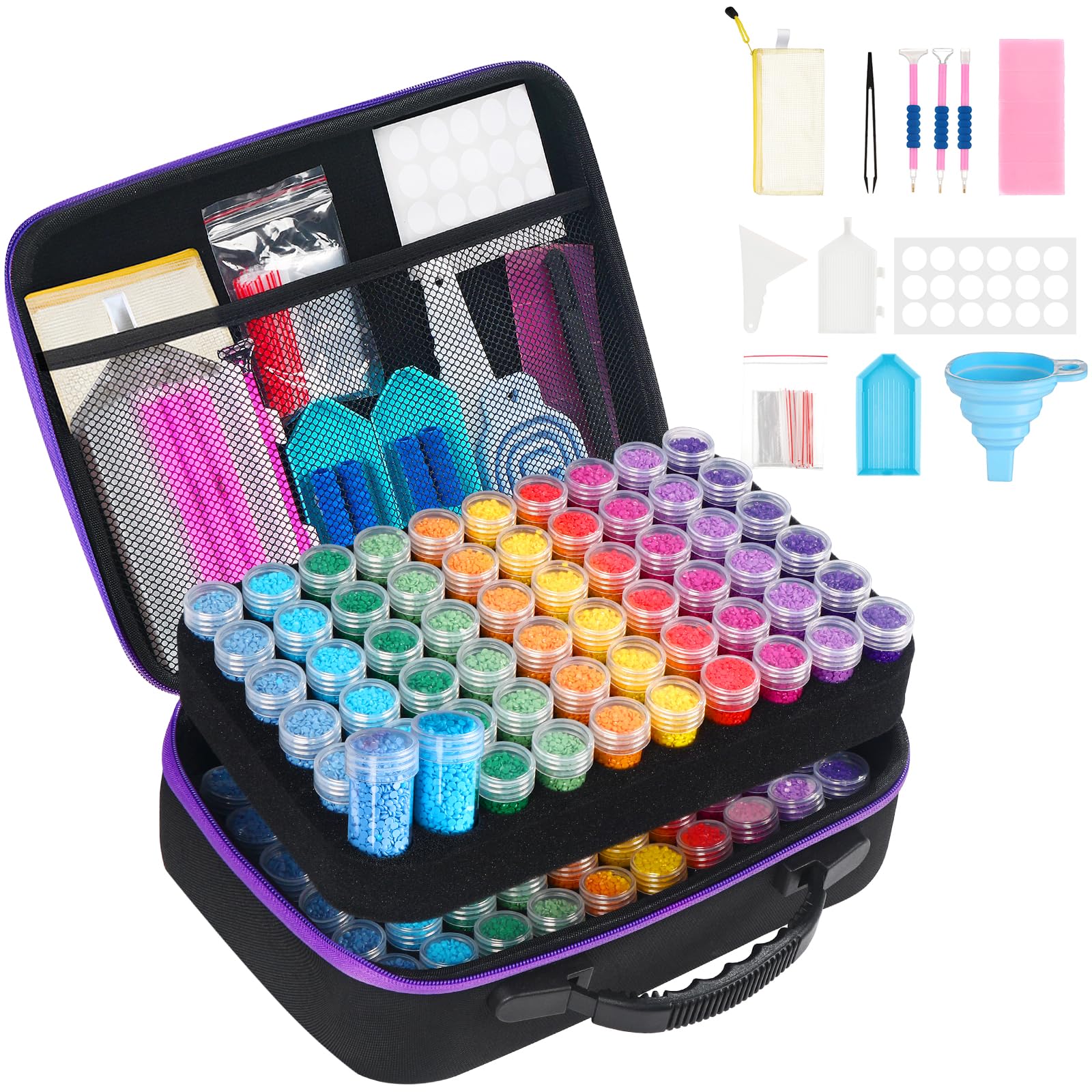 Douorgan 120-Slot Diamond Painting Organizer