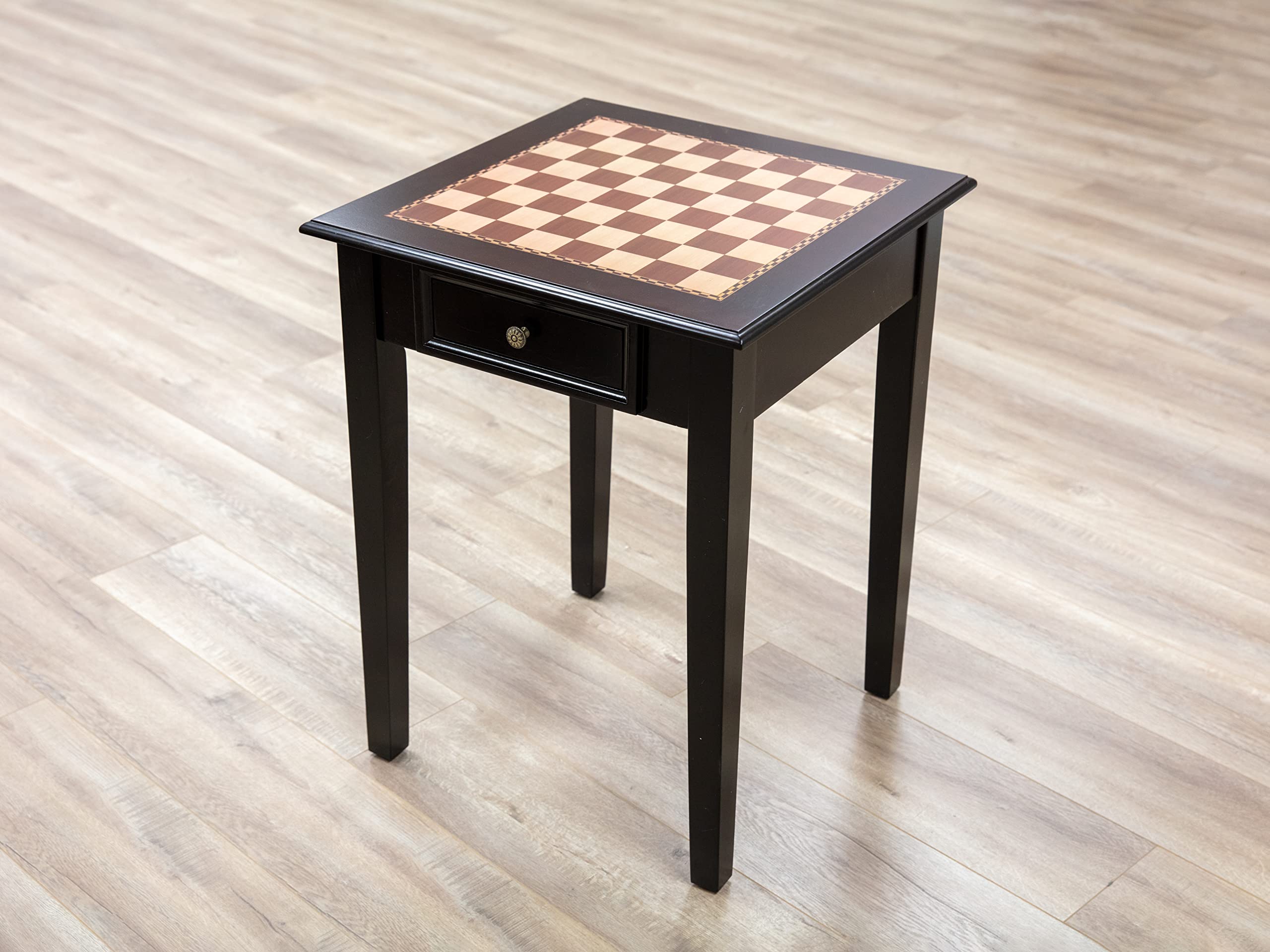 Frenchi Chess Table, Mahogany