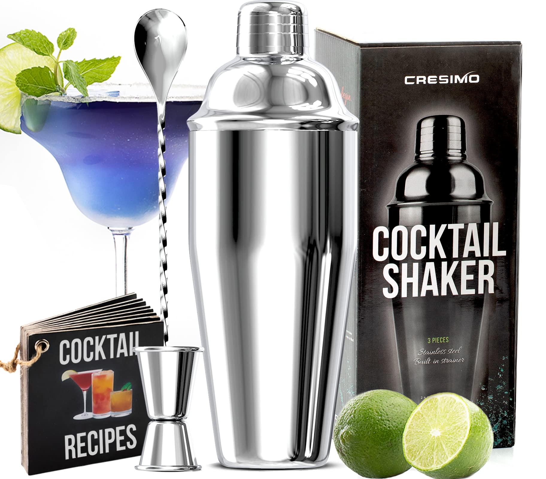 Cresimo 24oz Cocktail Shaker Set