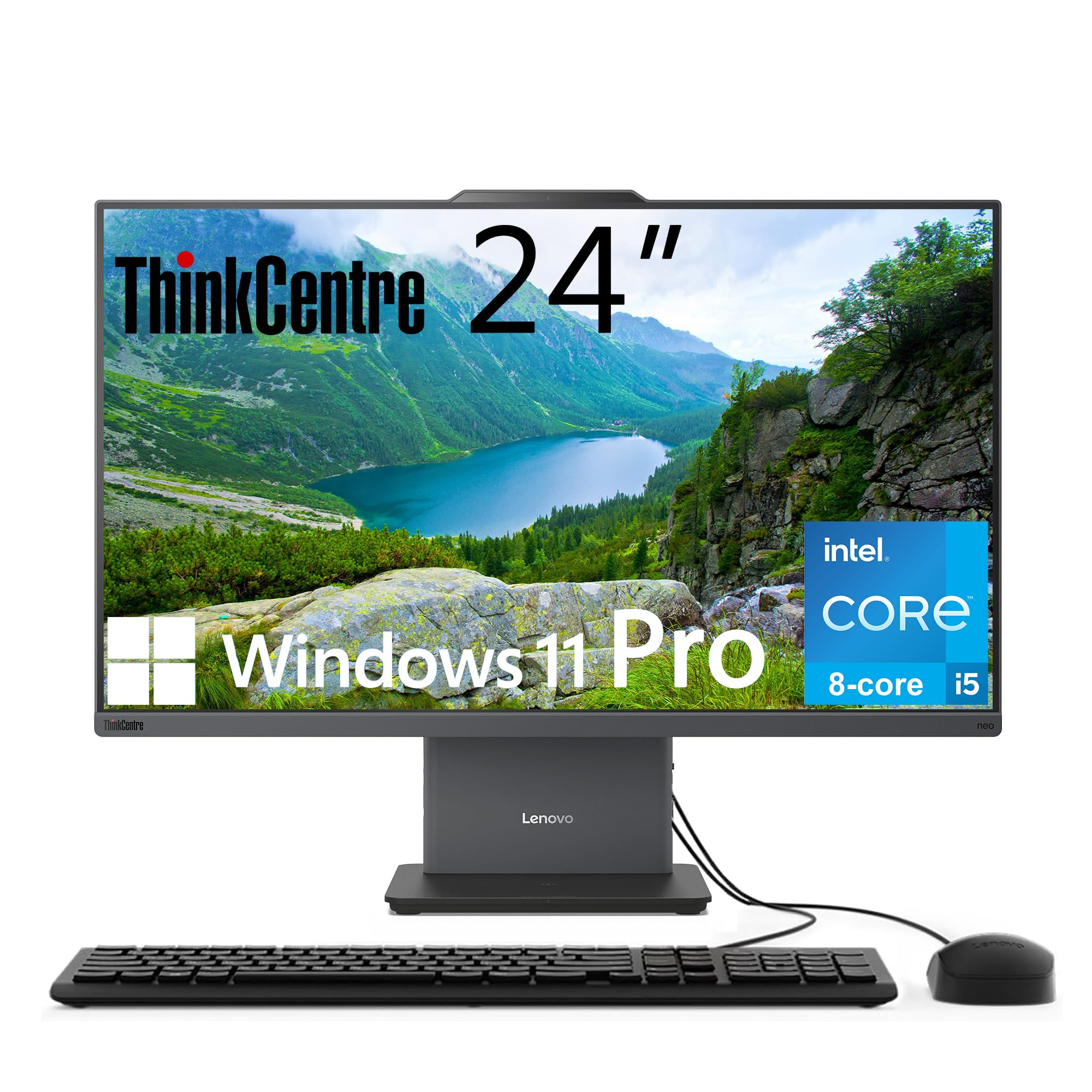 Lenovo ThinkCentre 24 AIO (Core i5‑13420H, 16GB, 256GB)