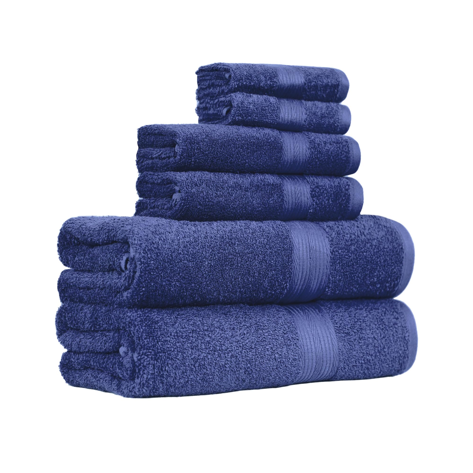Amazon Basics 6-Piece Cotton Towel Set